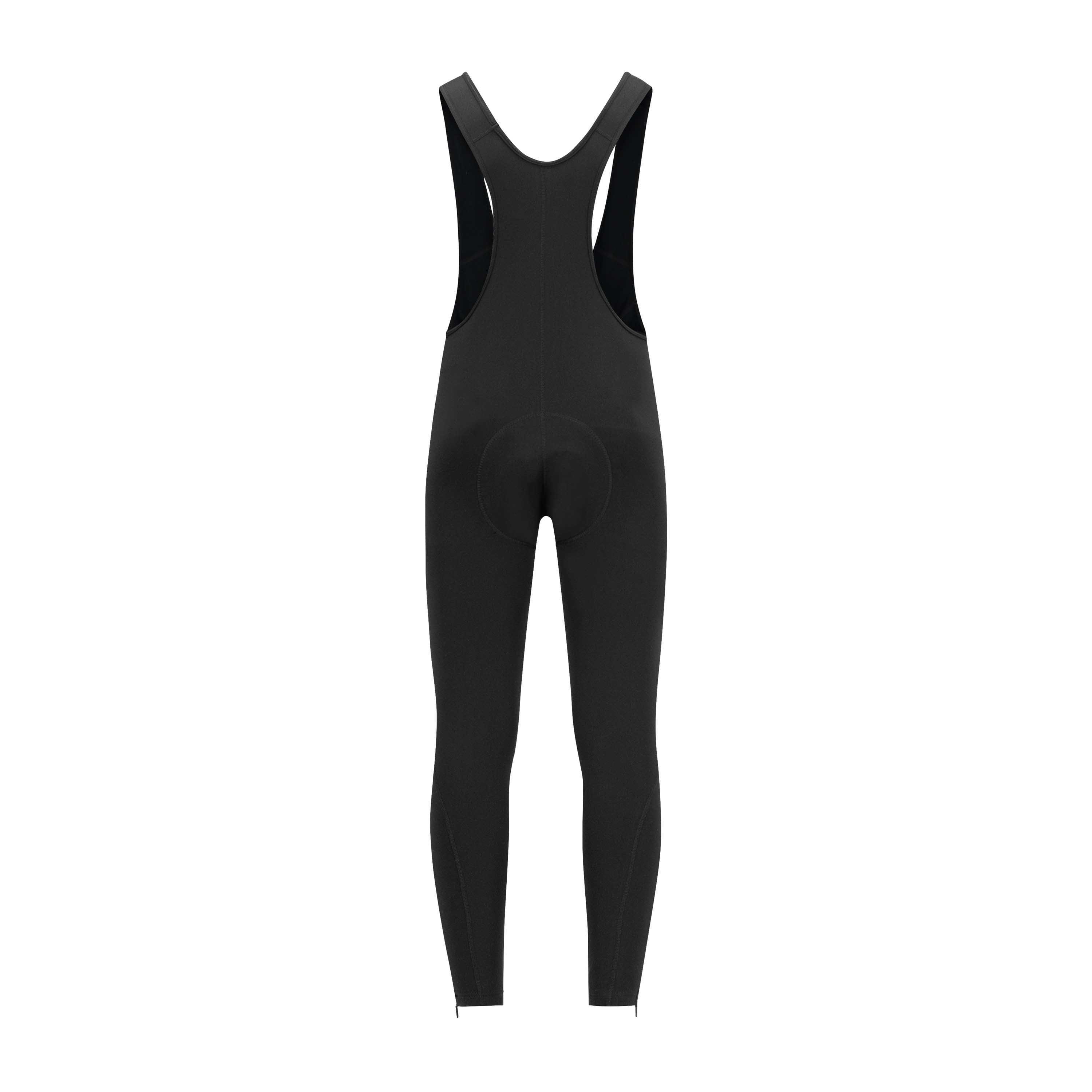 Rogelli Core lange fietsbroek heren zwart achterkant.