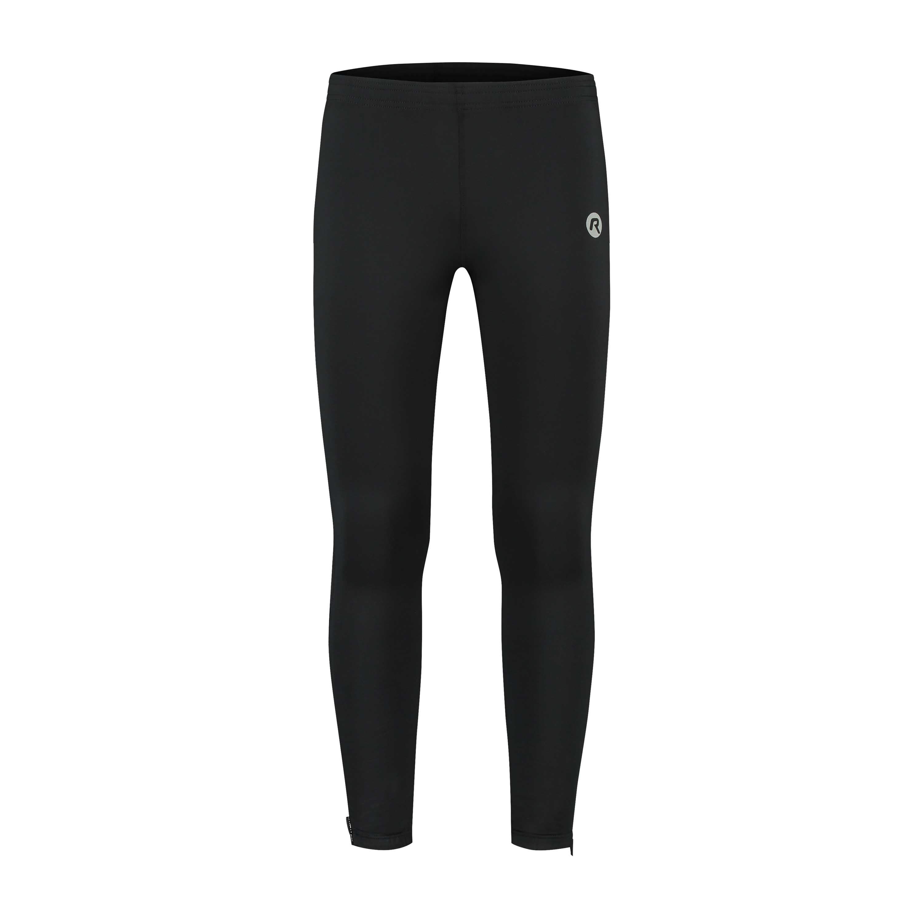 Rogelli Breno lange fietsbroek heren zwart voorkant.