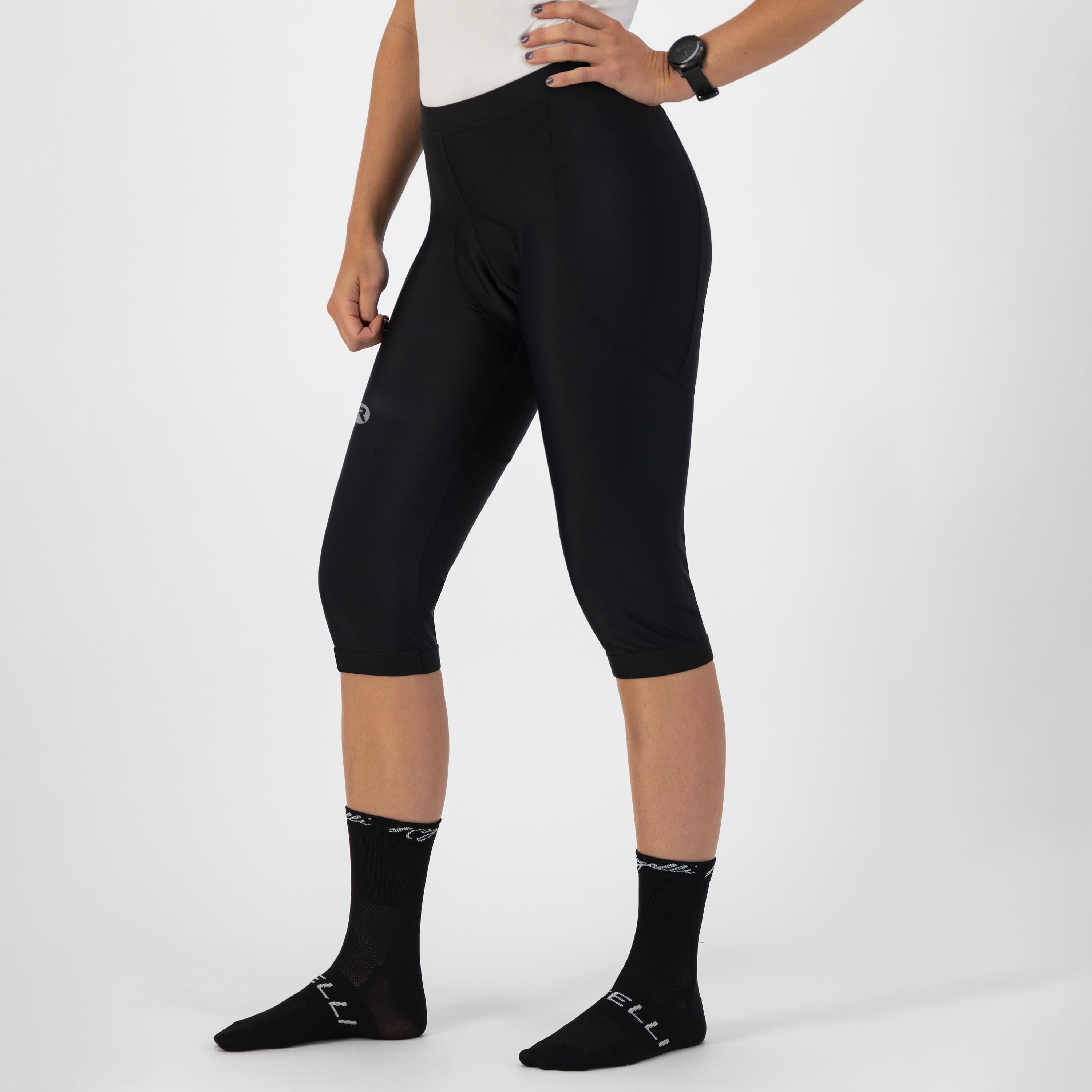 Core Three -quarters of cycling pants without suspenders ladies