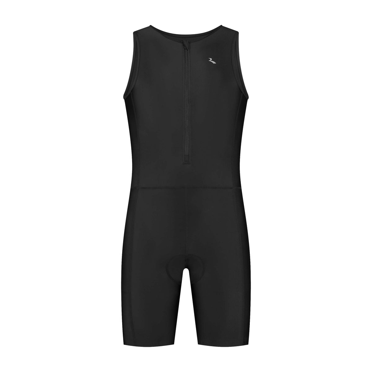 Rogelli Florida triathlonpak zonder mouwen zwart voorkant.