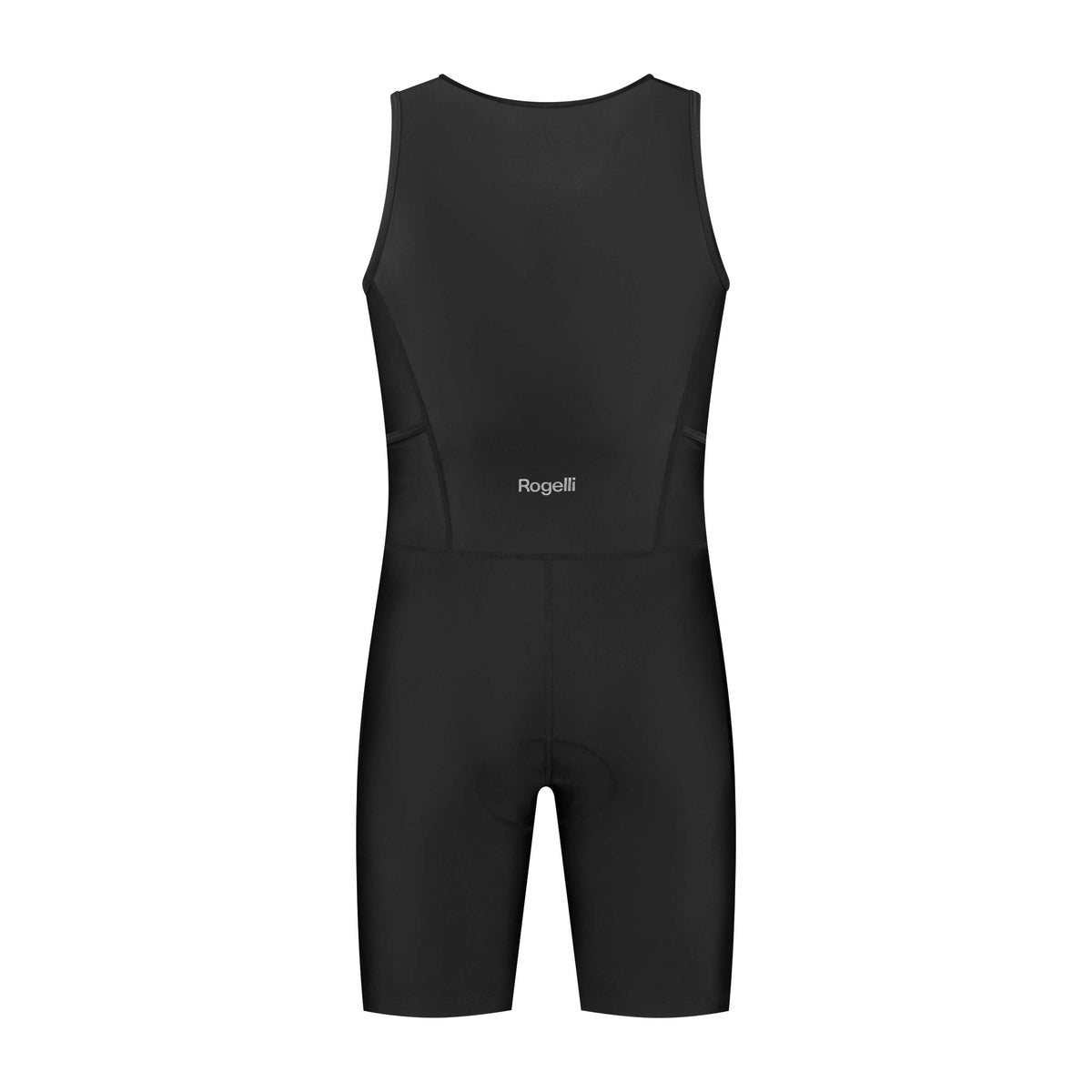 Combinaison de triathlon Rogelli Florida sans manches dos noir.