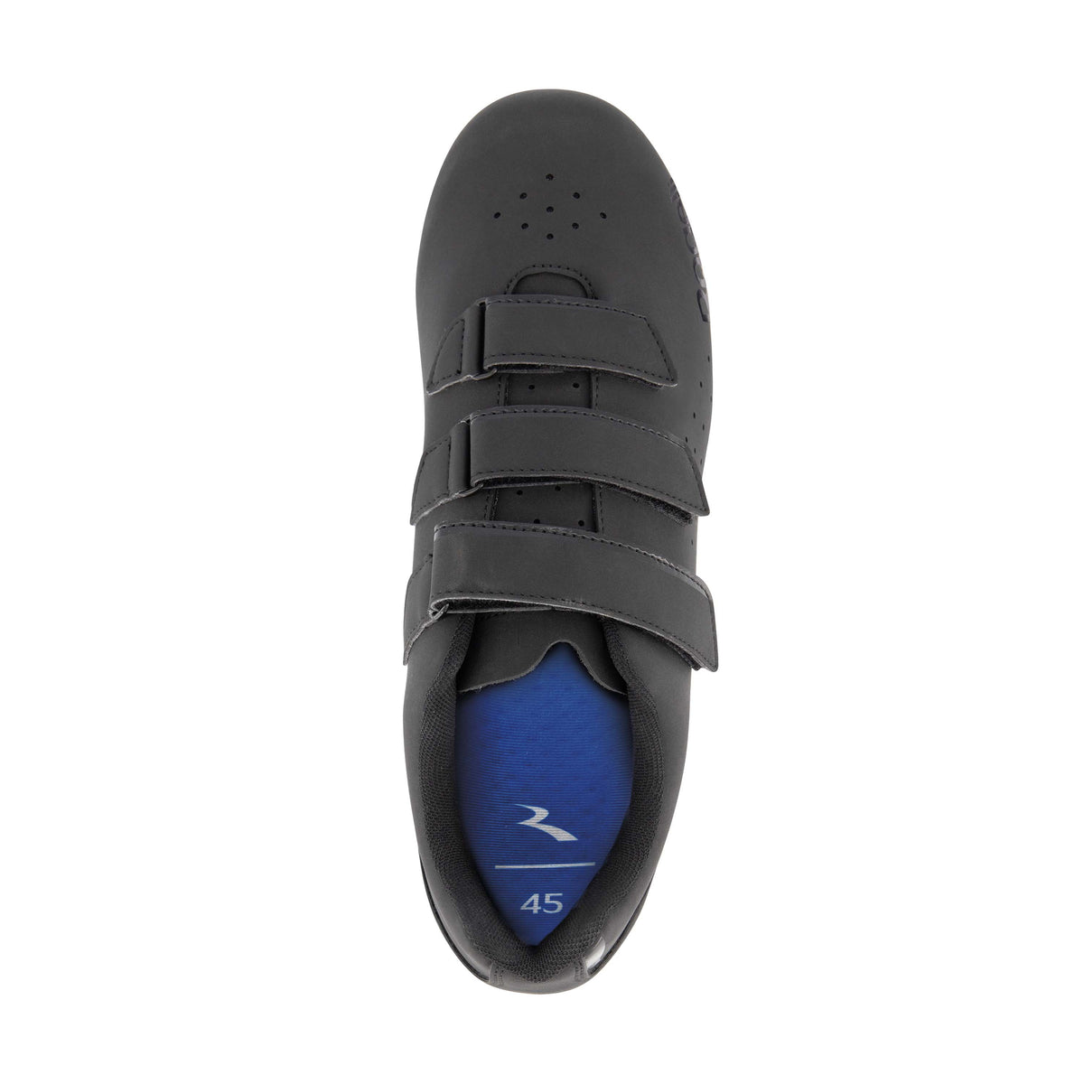 Chaussures de cyclisme Rogelli R100 haut de cyclisme noir.
