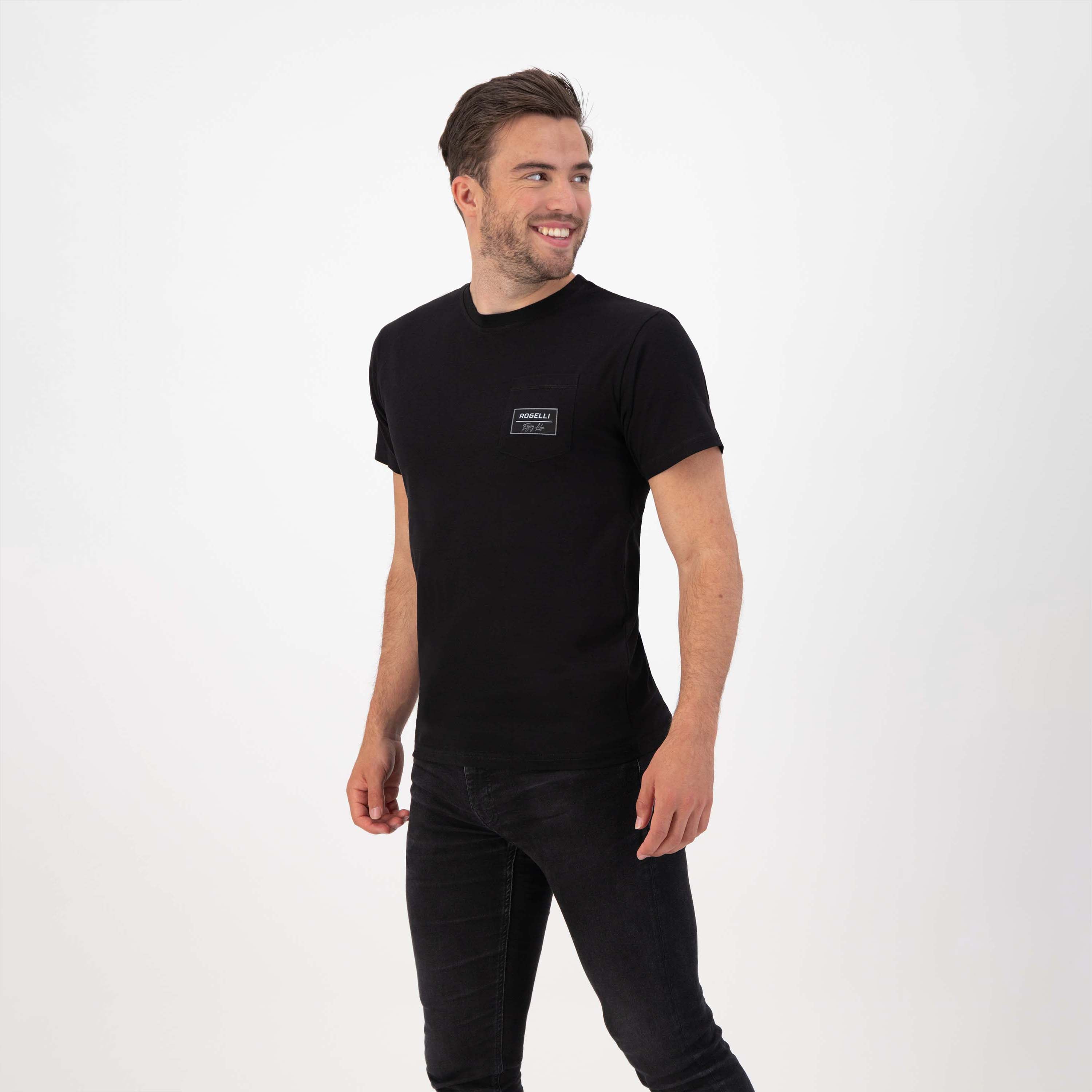 Enjoy Life Pocket T-shirt Men - Black