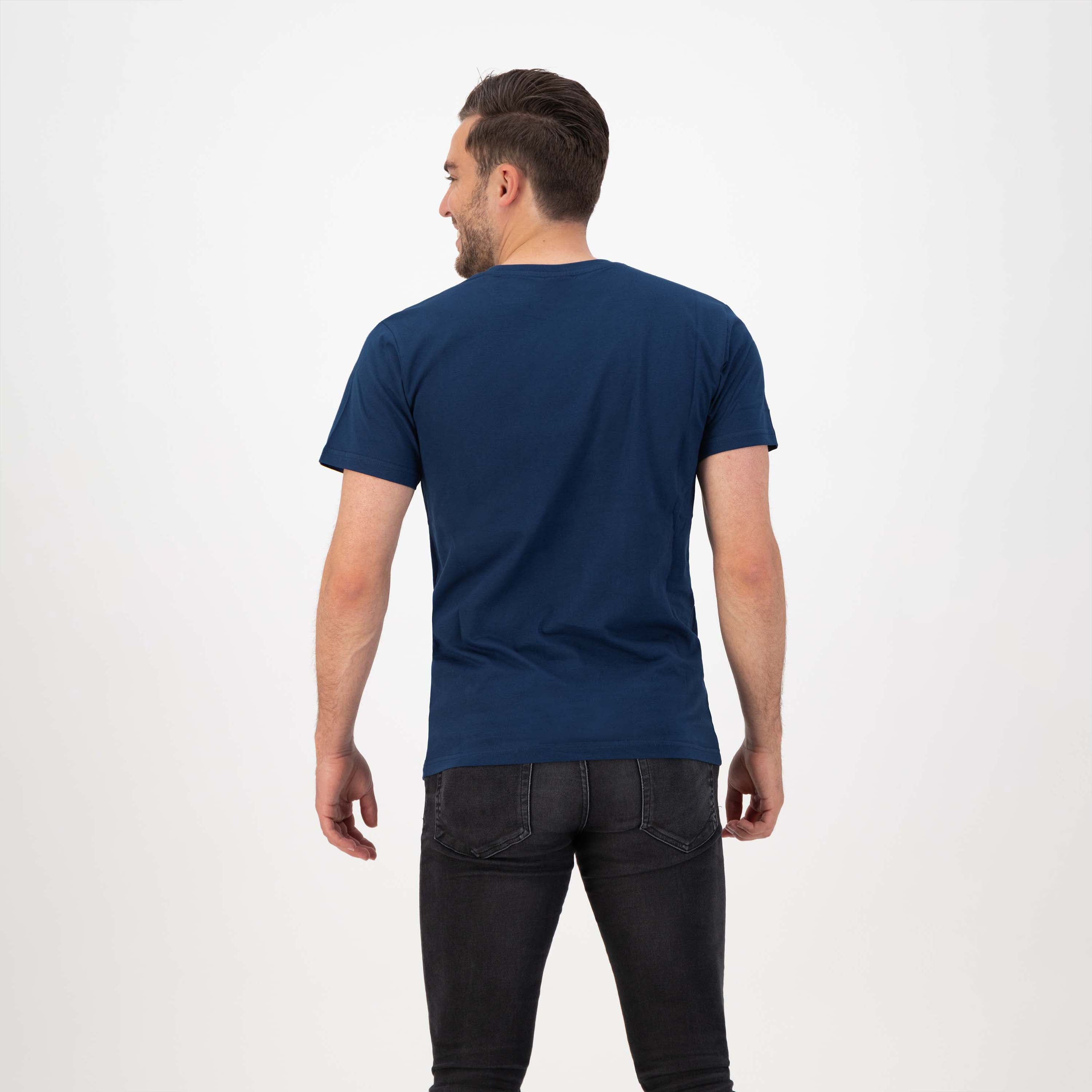 Enjoy Life Graphic T-shirt Men - Dark blue