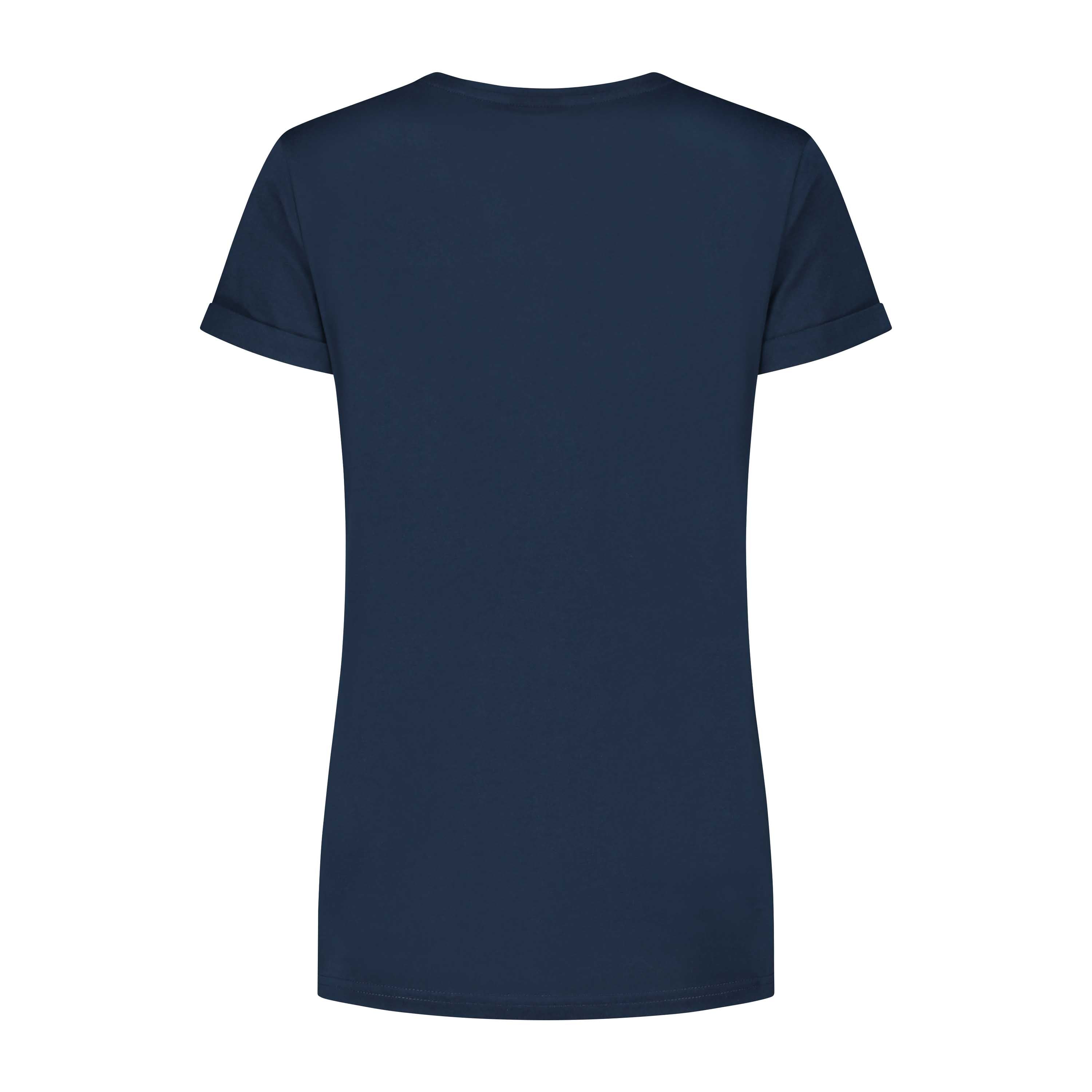 Enjoy Life Logo T-Shirt Dames - Donkerblauw