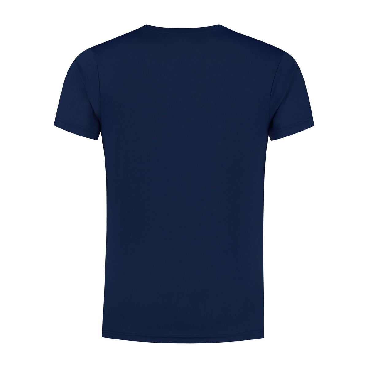 Rogelli Promo shirt korte mouw heren donkerblauw achterkant.