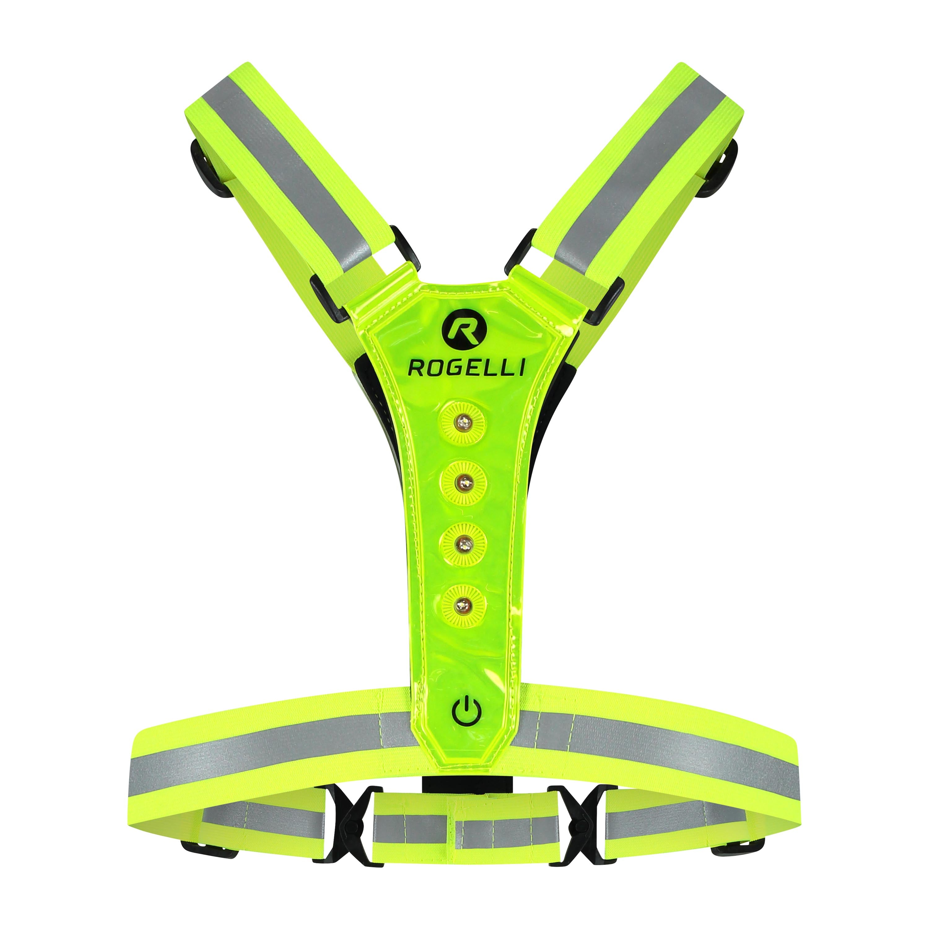 LED vest - neon yellow