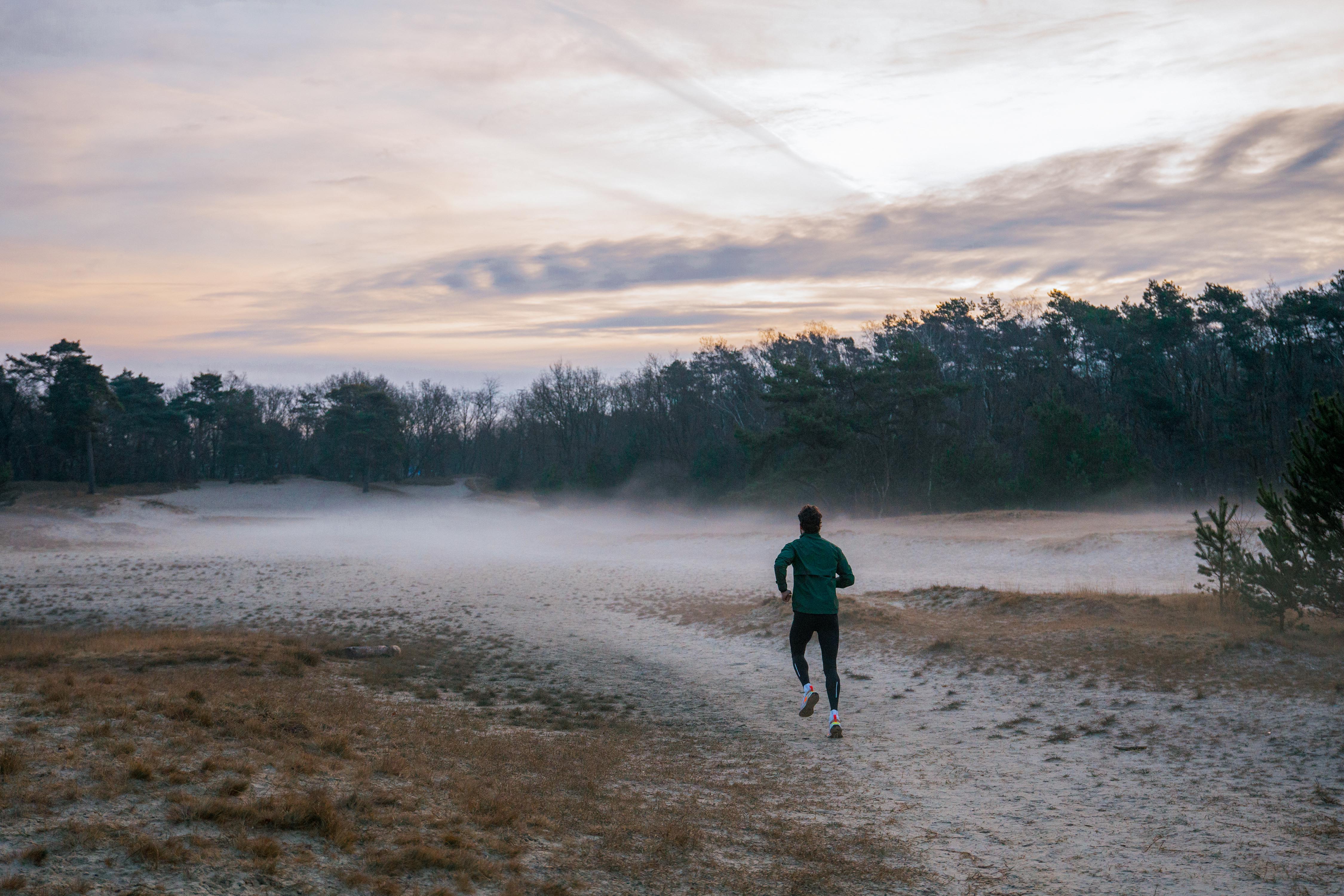 Core Short Running tights Men - Black/Neon Yellow