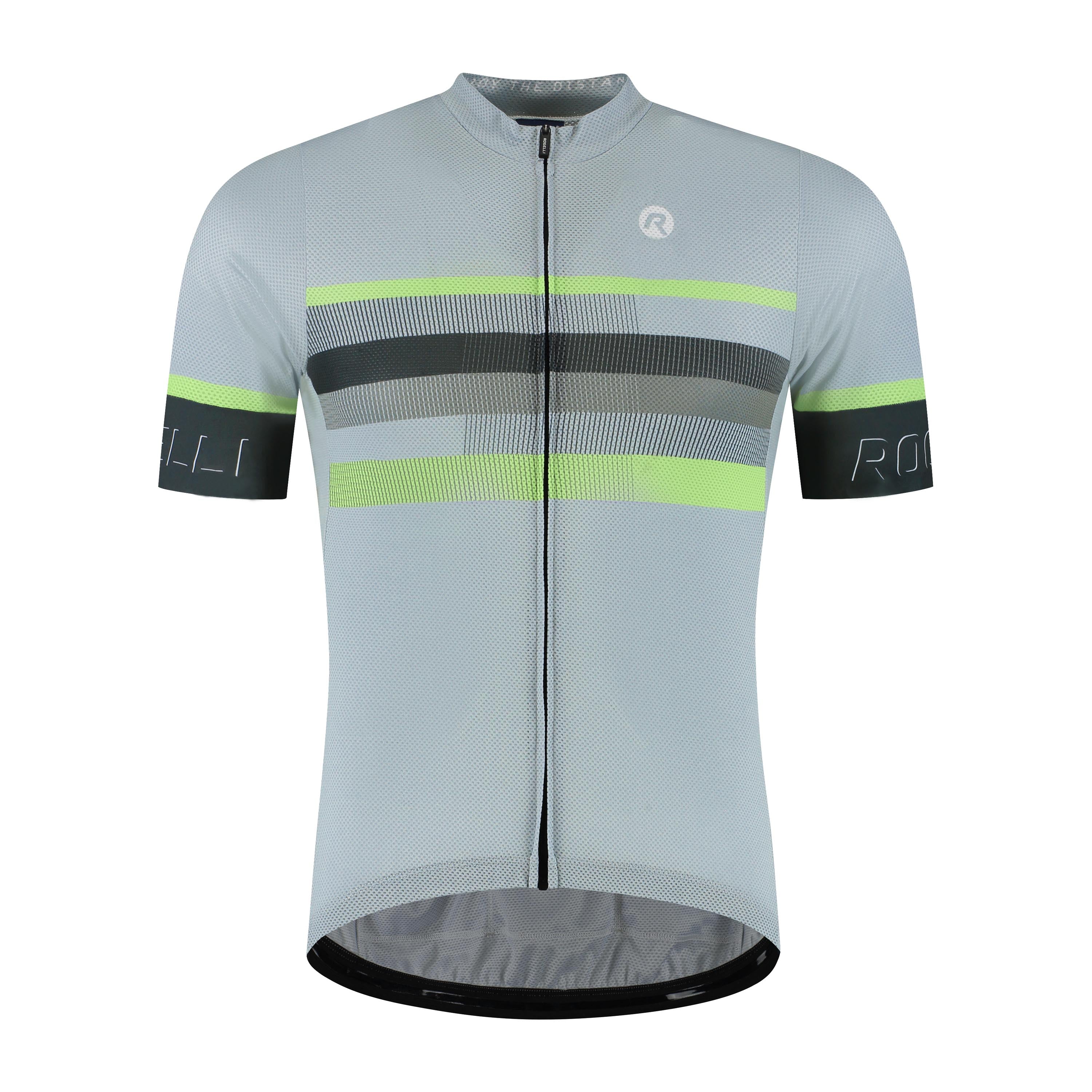 Hero II Fietsshirt Heren - Grijs/Lime
