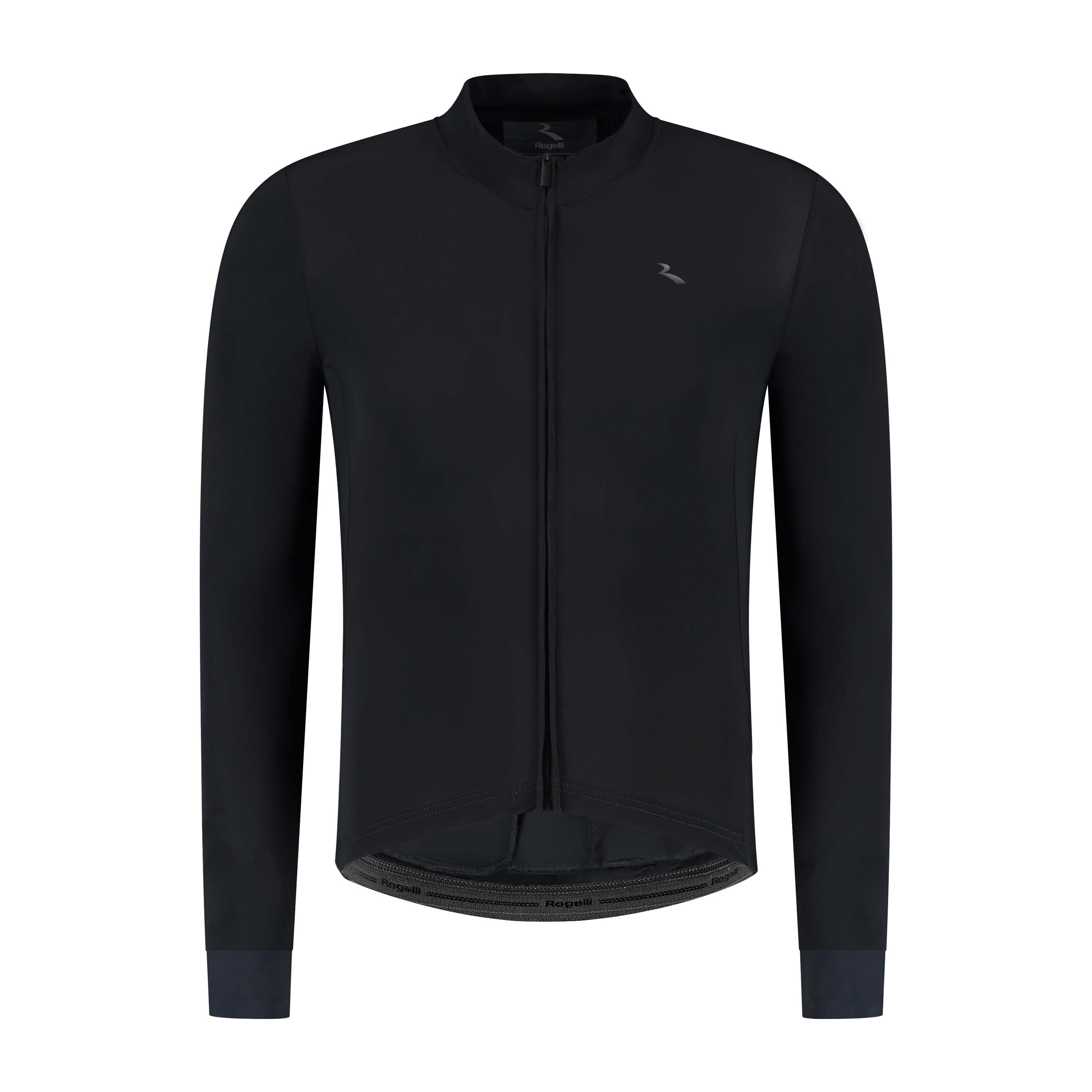Rogelli Signature Light fietsshirt heren zwart voorkant.