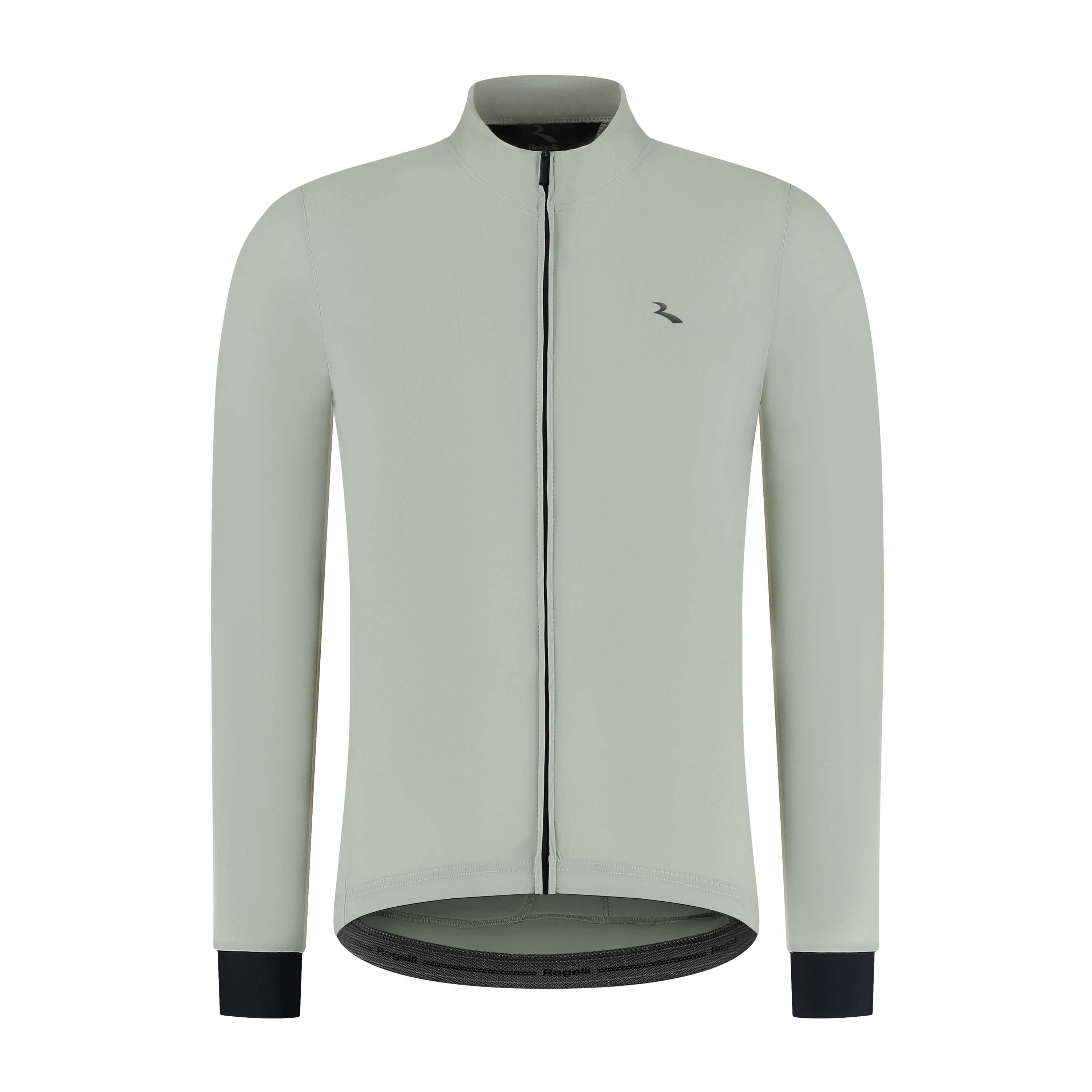 Rogelli Signature Light fietsshirt heren grijs voorkant.