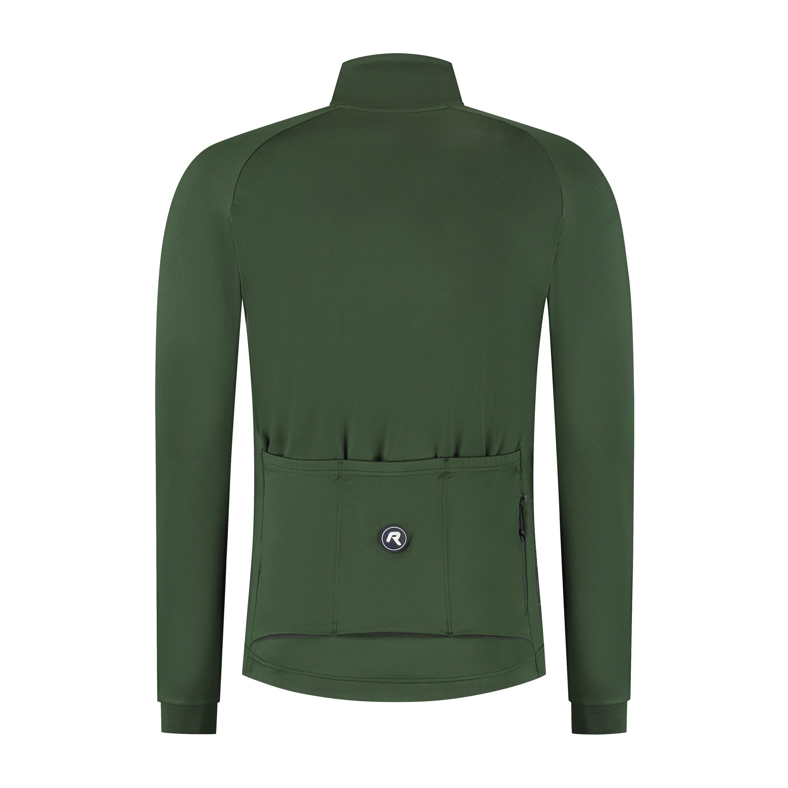 Essential II bicycle shirt long sleeve Men - Army green