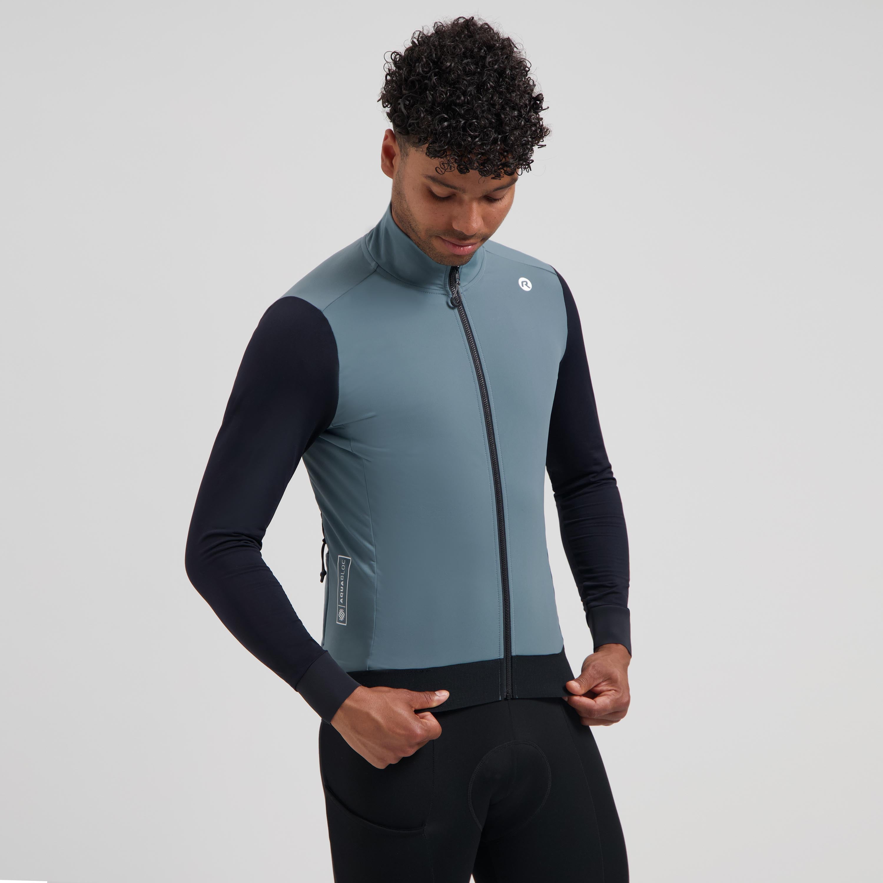 Distance II bicycle shirt long sleeve Men - Blue/Black