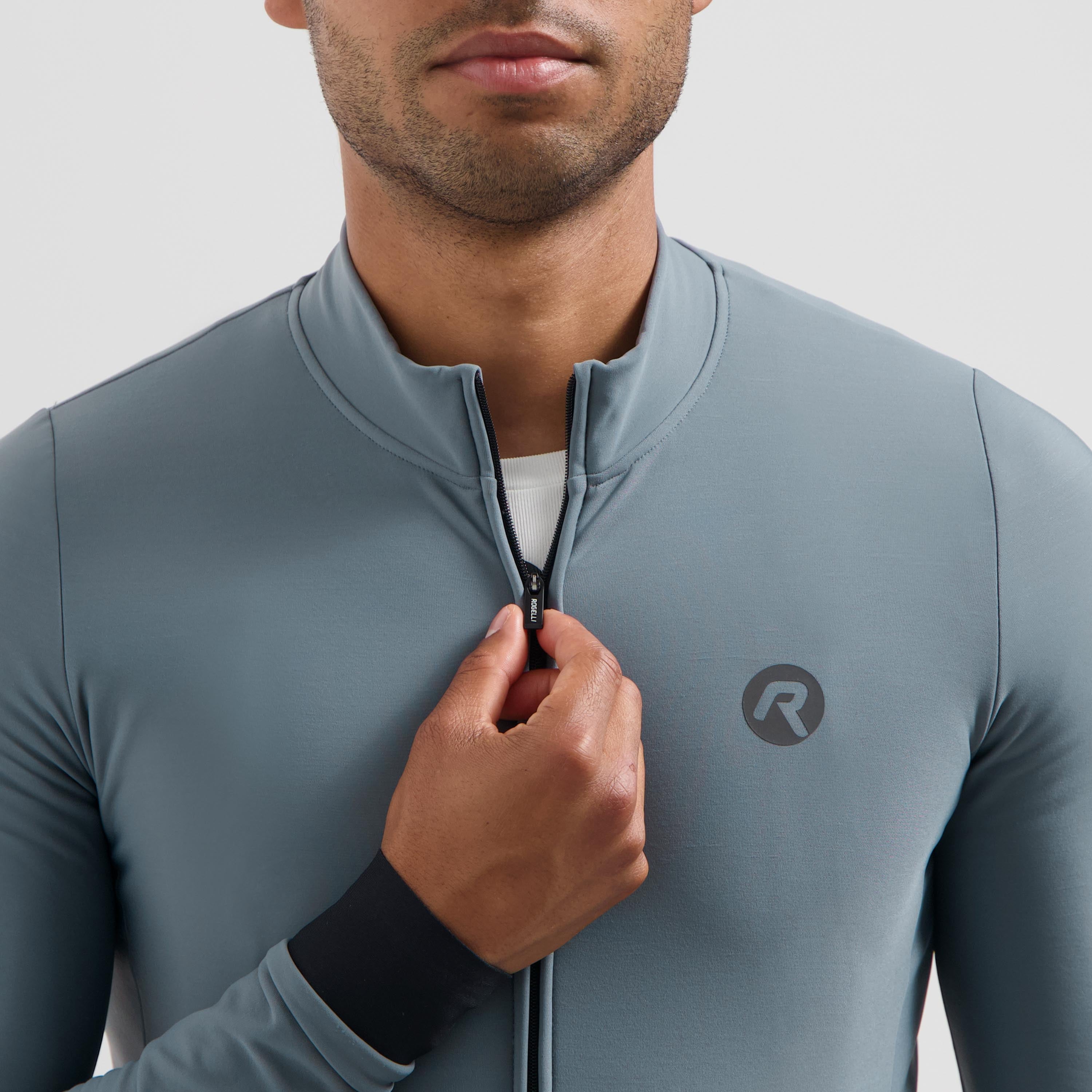 Signature Bicycle shirt Long sleeve Men - Ardesia