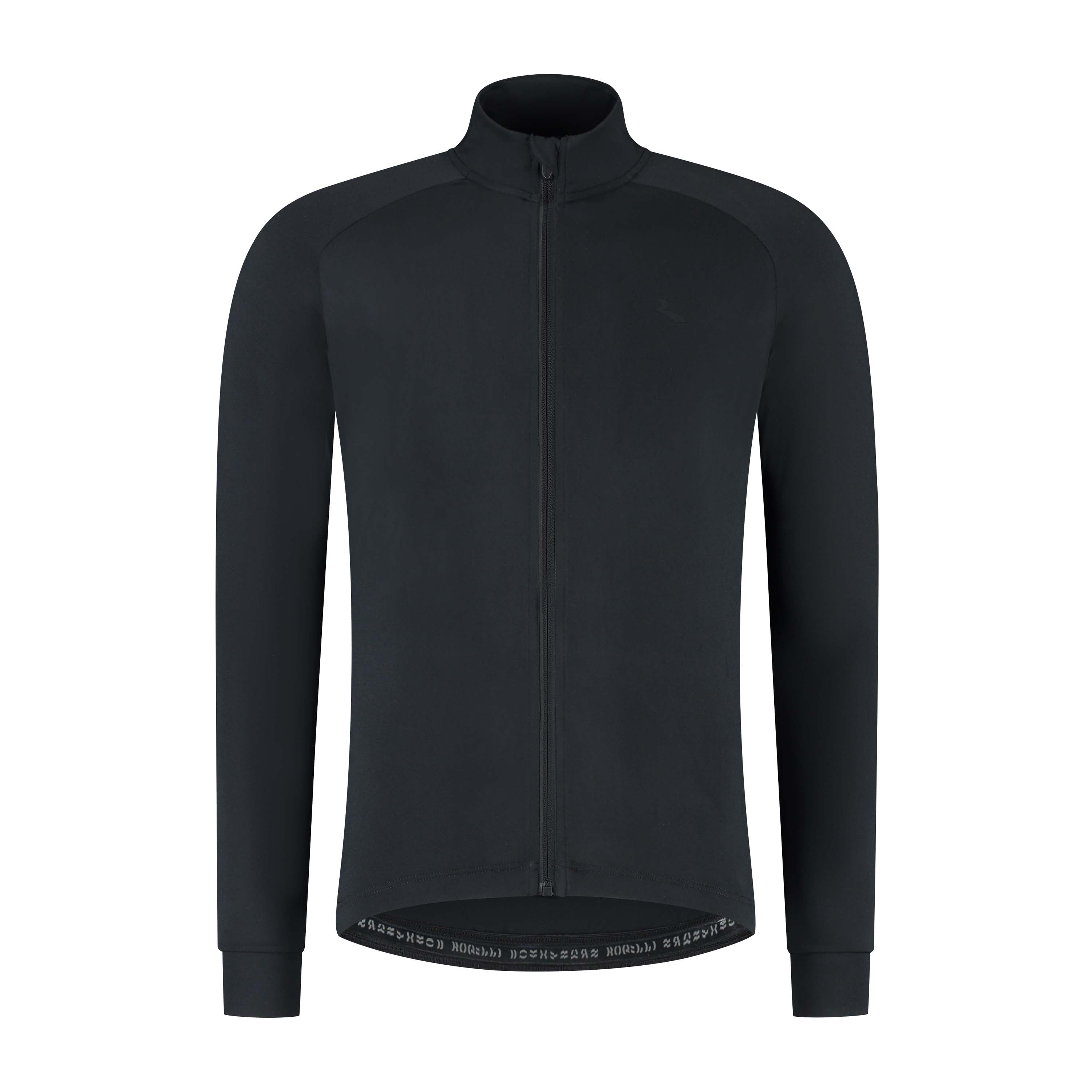 Rogelli Essential light fietsshirt zwart heren voorkant.