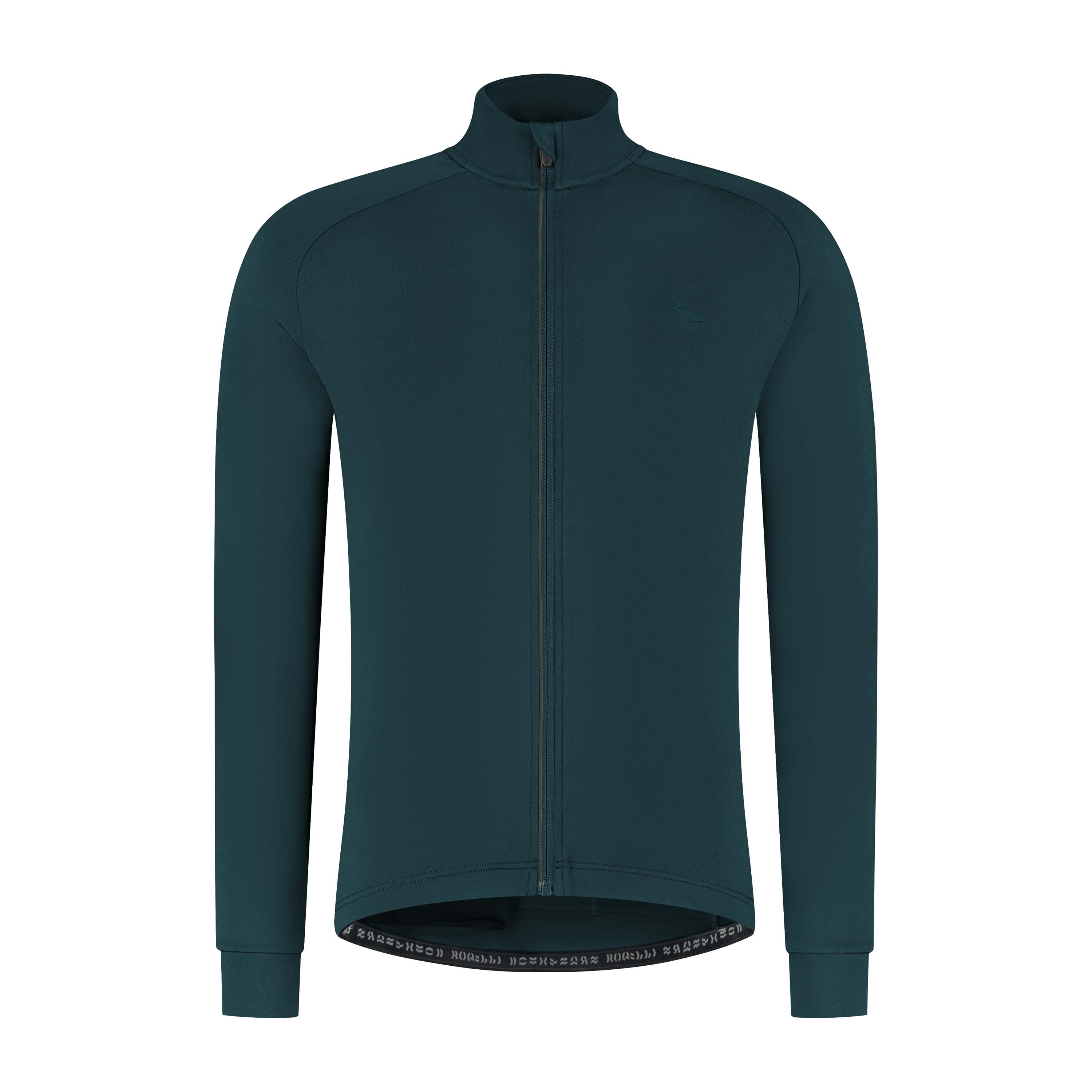 Rogelli Essential light fietsshirt blauw heren voorkant.