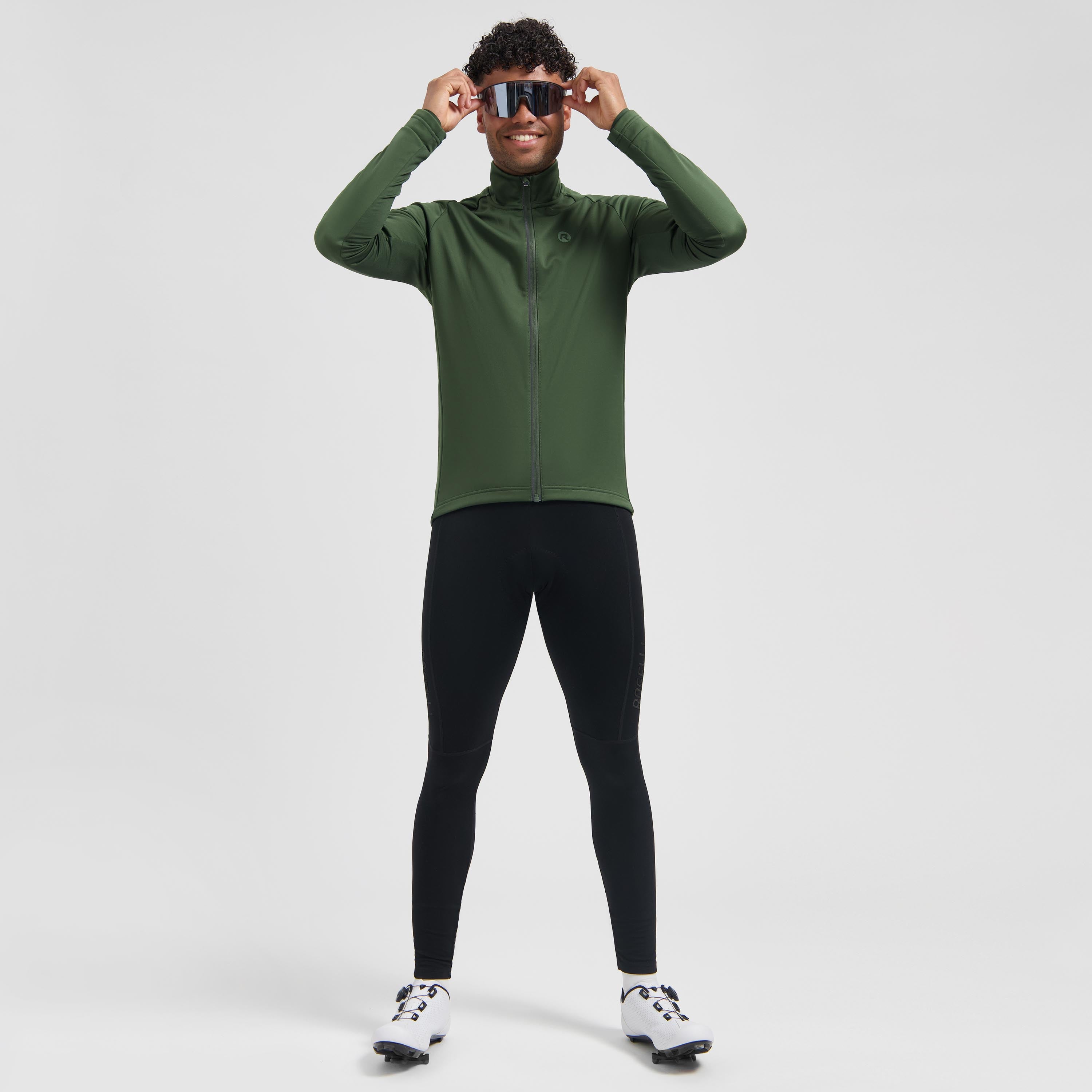 Essential II Winter Fahrradjacke Herren - Armeegrün