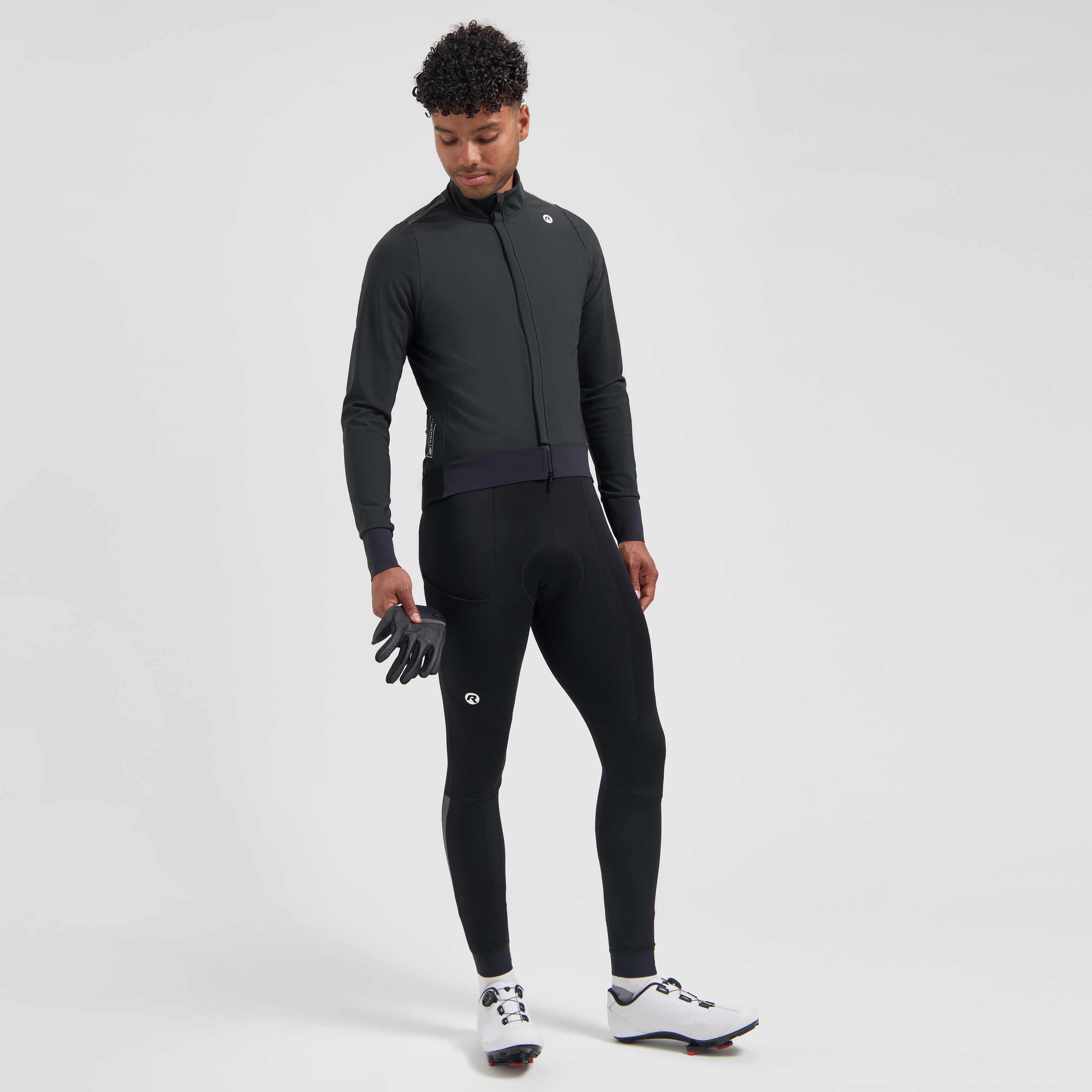 Distance II Fahrradjacke Herren - Schwarz