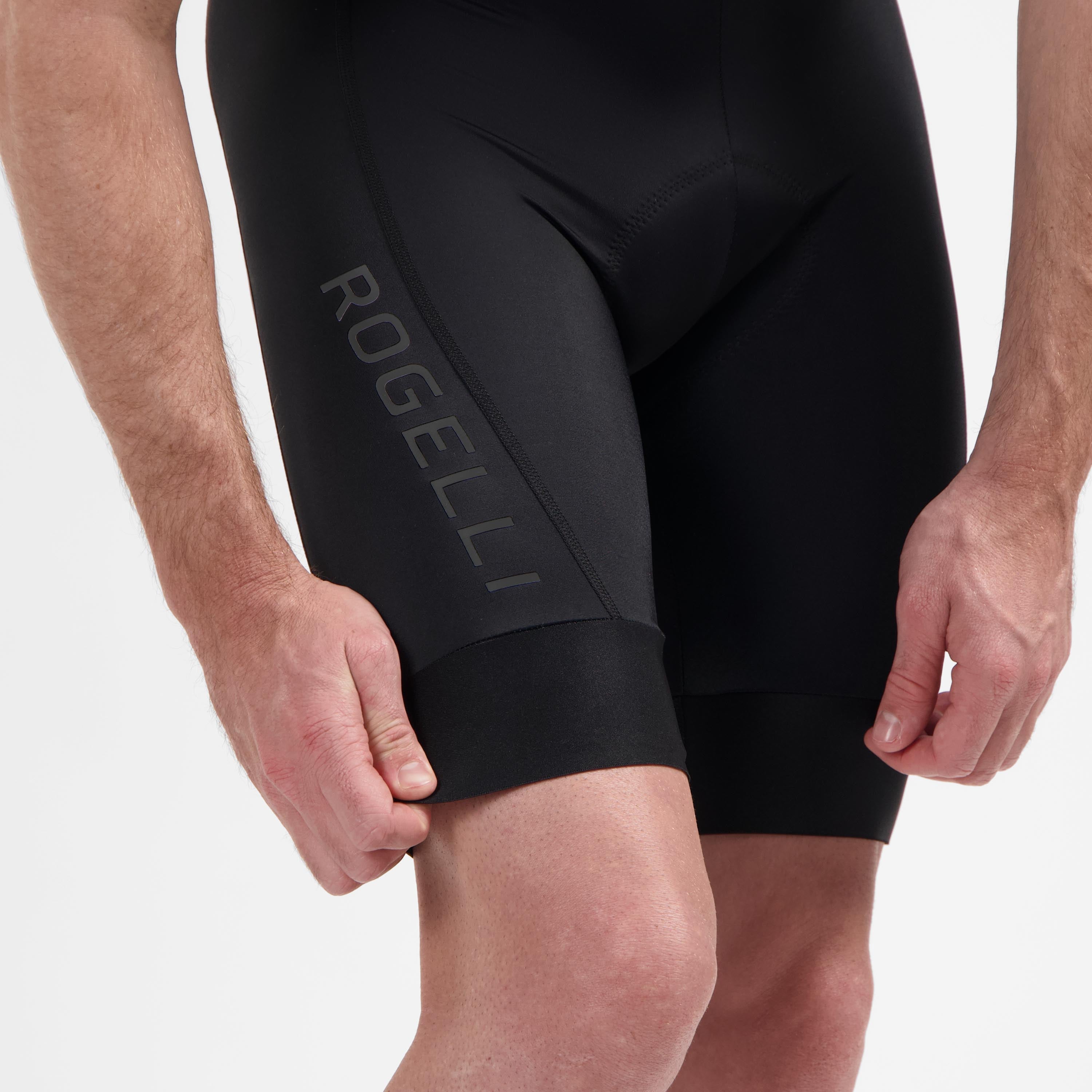 Essential II korte fietsbroek zonder bretels heren - Zwart