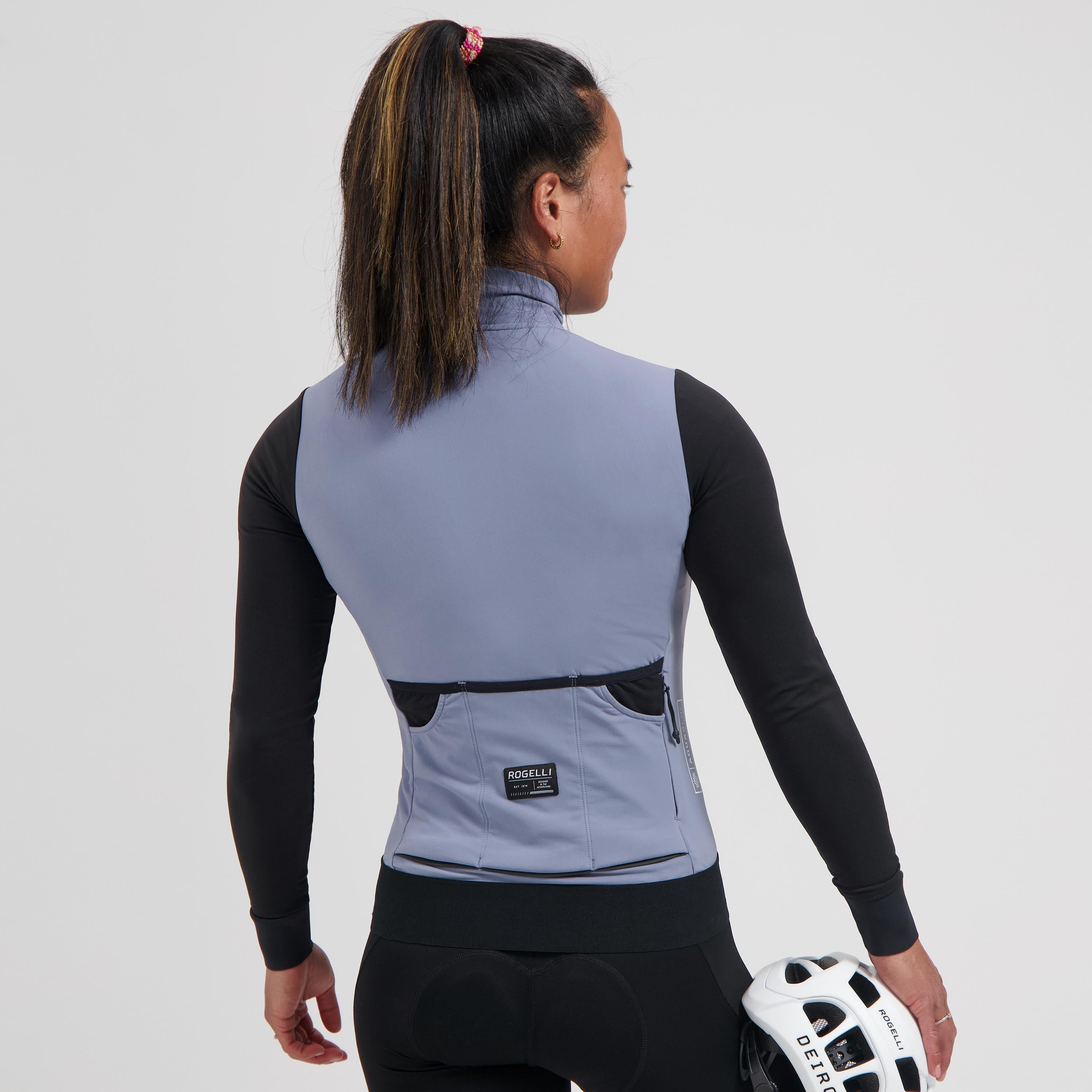 Distance II bicycle shirt Long Sleeve Ladies - Lila/Black