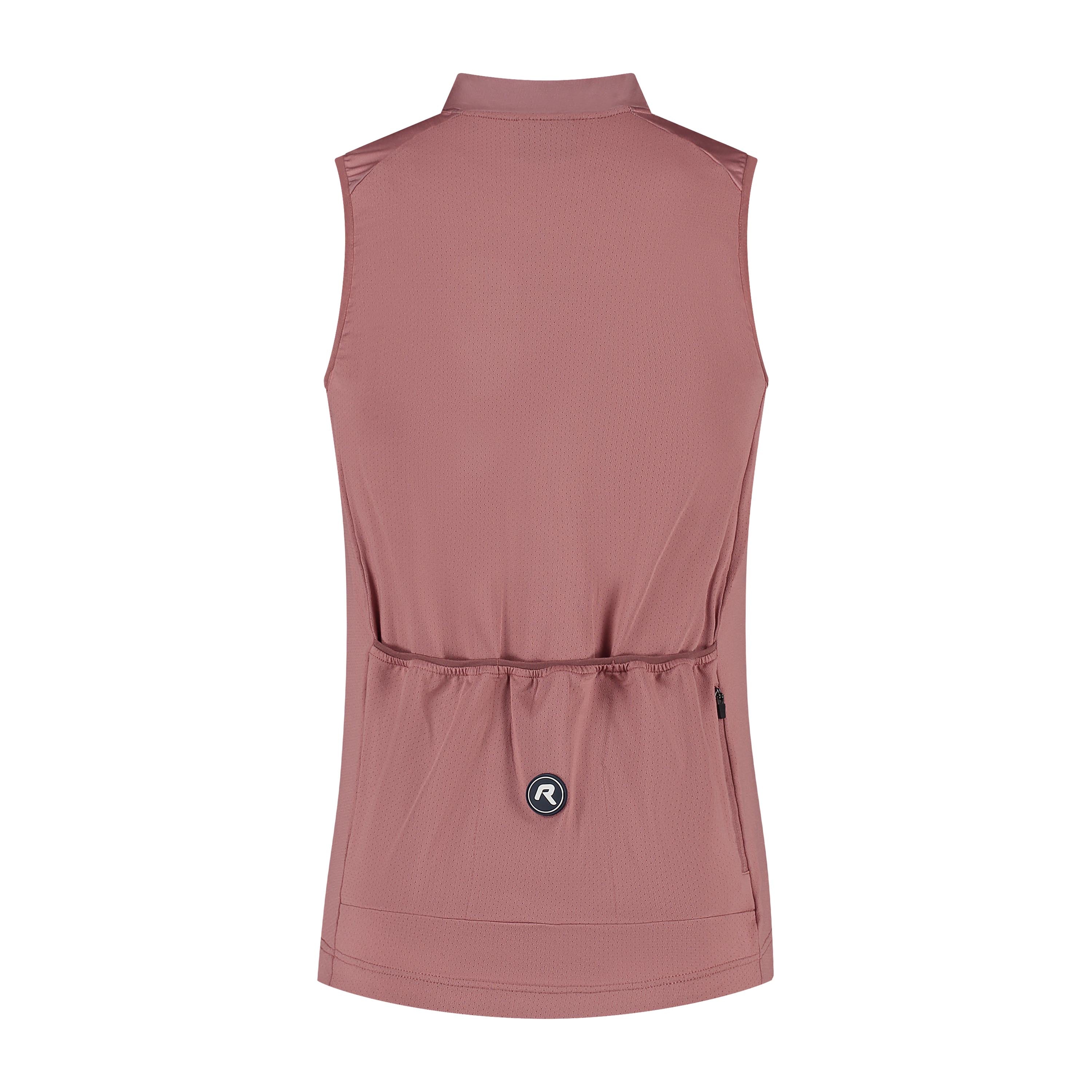 Essential II Mouwloos Fietsshirt Dames - Dusty Pink