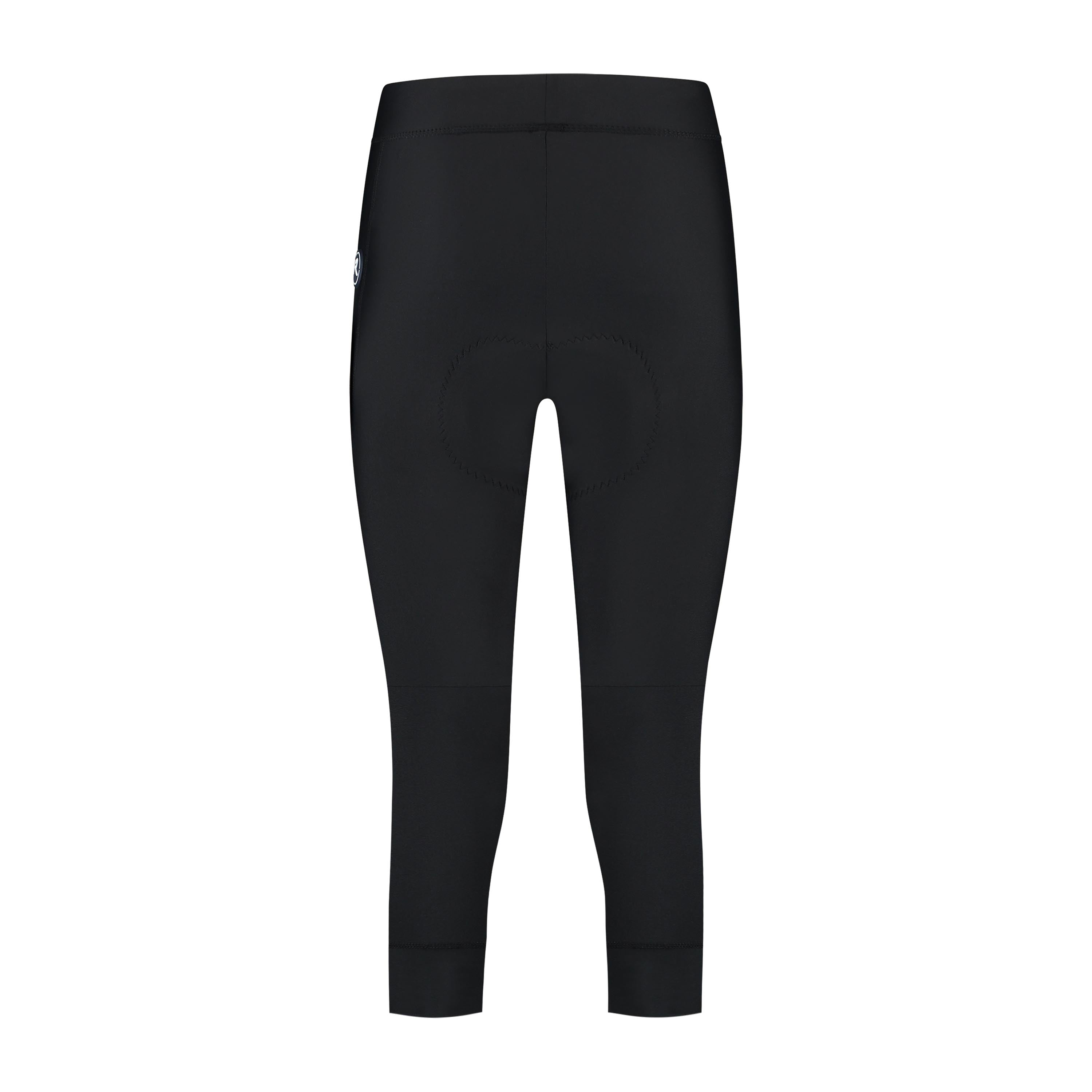 Essential III 3/4 fietsbroek zonder bretels dames - Zwart