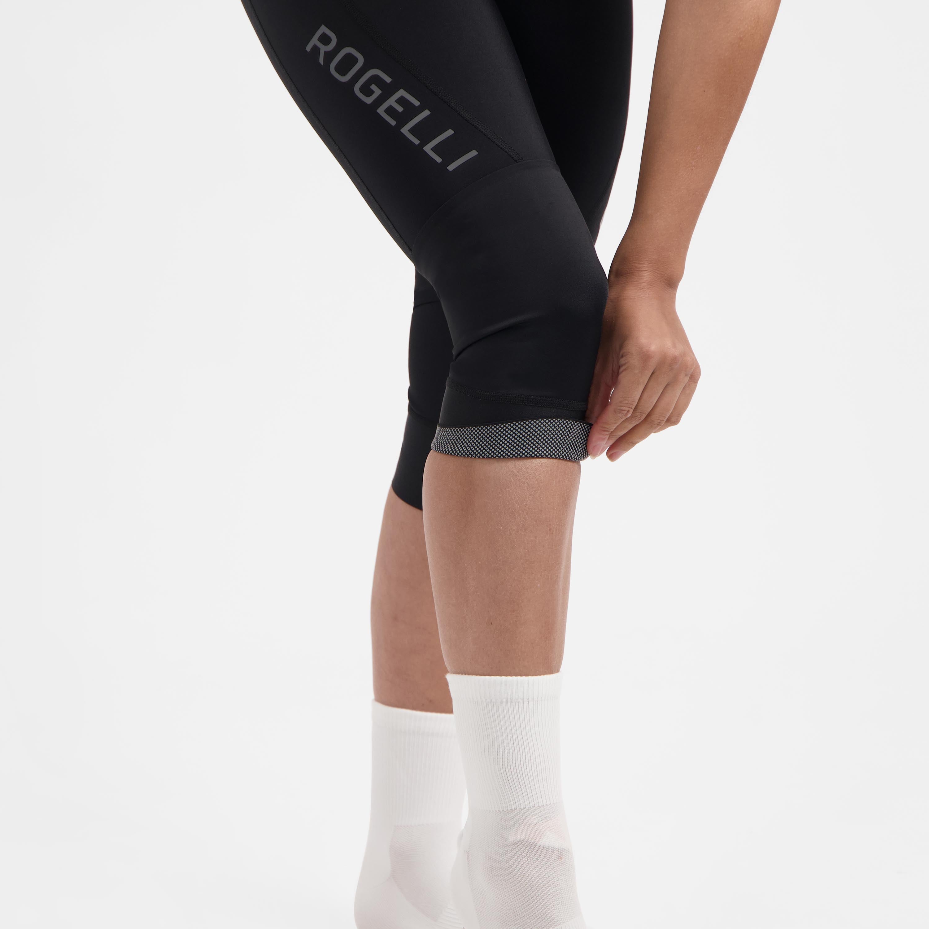 Essential III 3/4 fietsbroek zonder bretels dames - Zwart