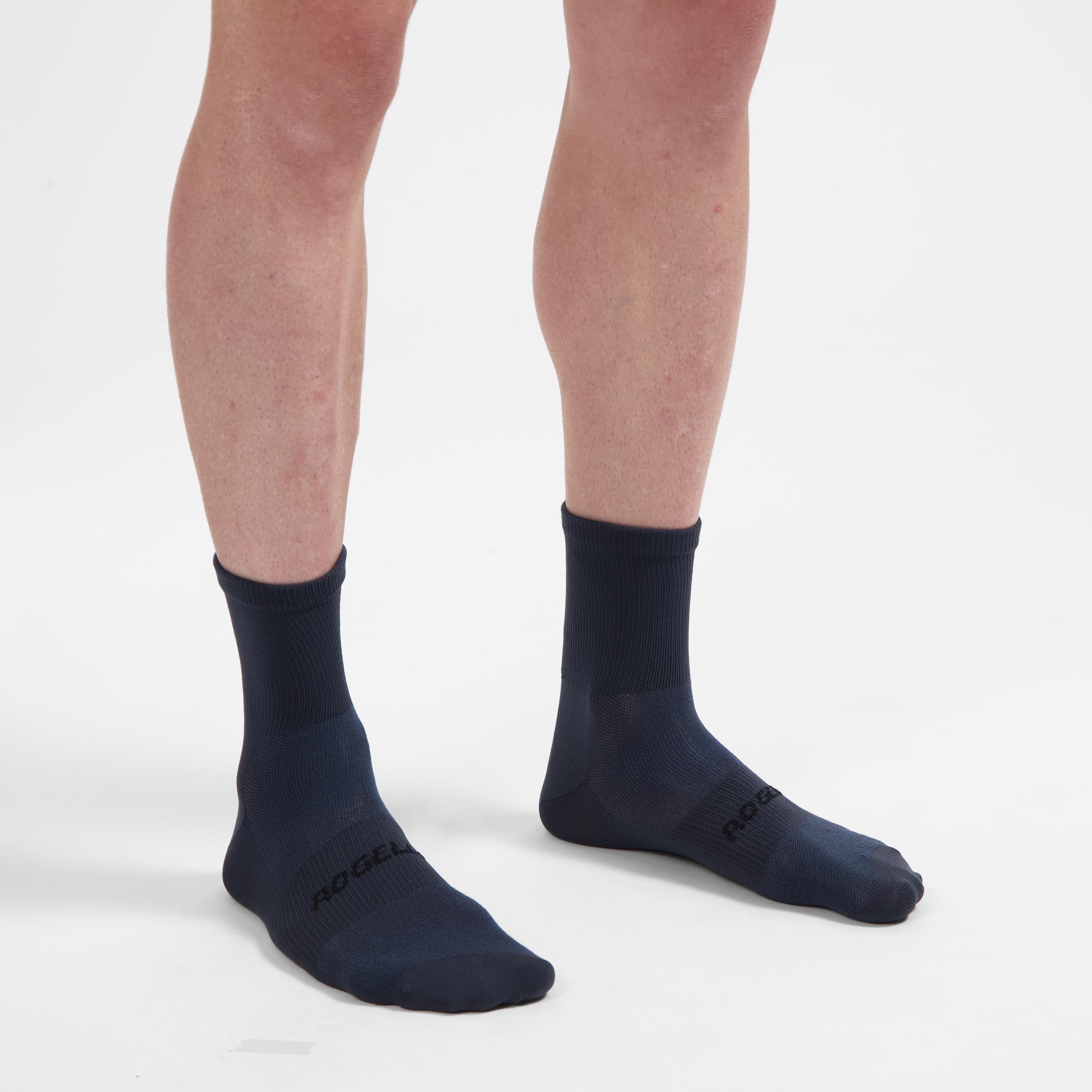 2-Pack Essential Fietssokken - Donkerblauw