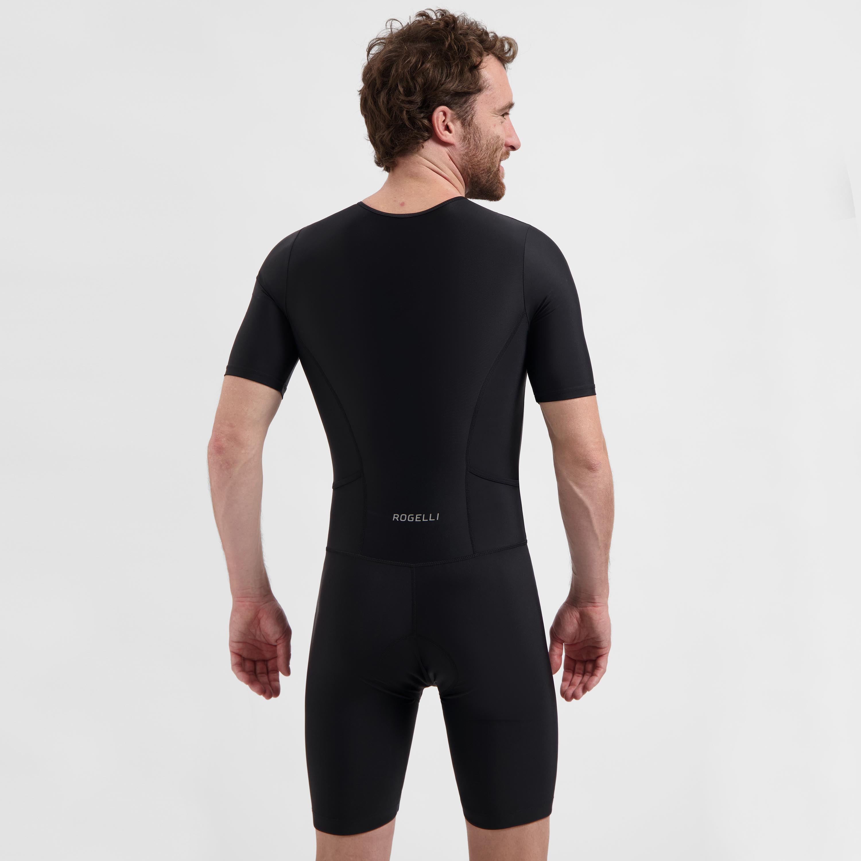 Florida triathlon pak korte mouw - Zwart