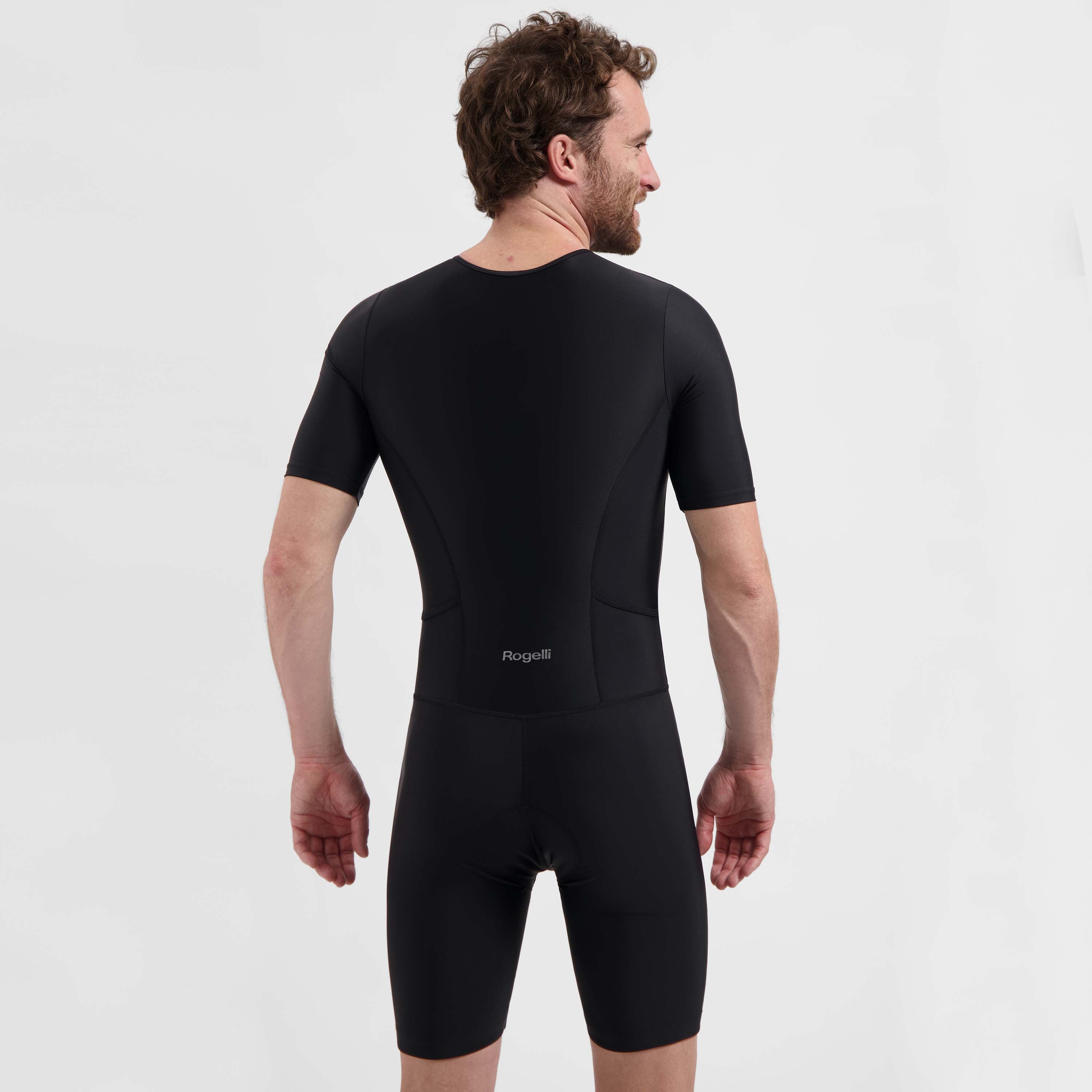Florida triathlon pak korte mouw - Zwart