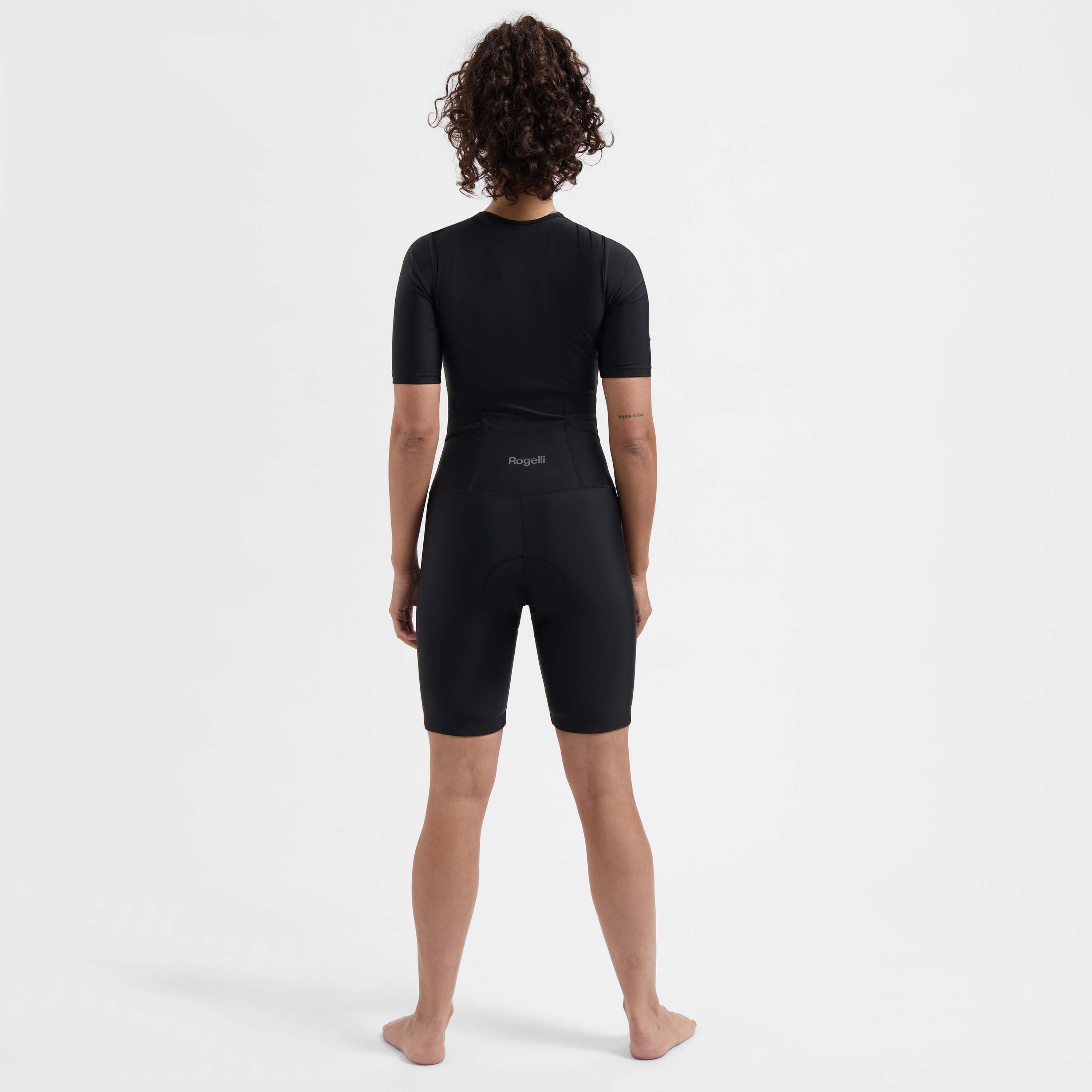Florida triathlon pak korte mouw - Zwart
