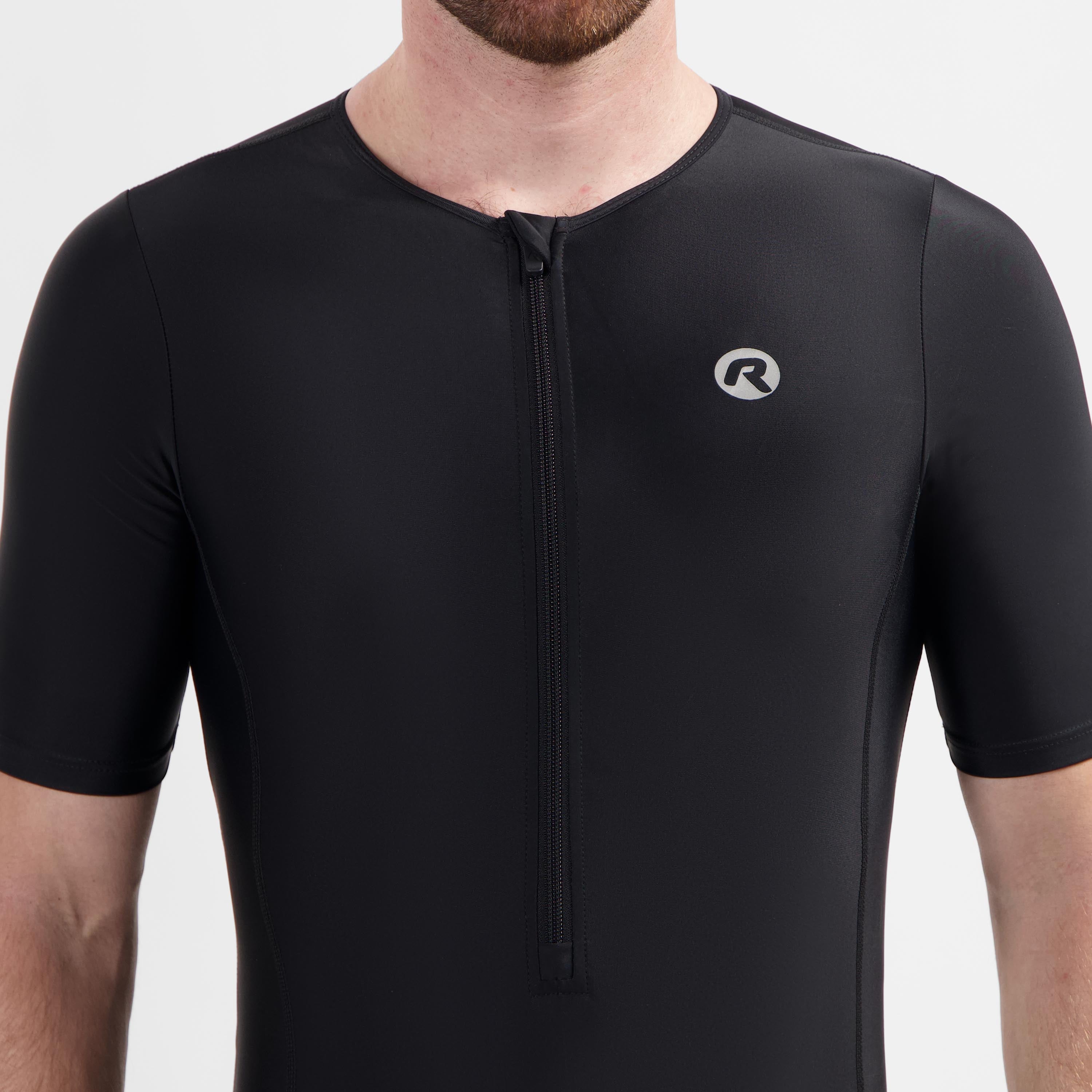 Florida triathlon pak korte mouw - Zwart