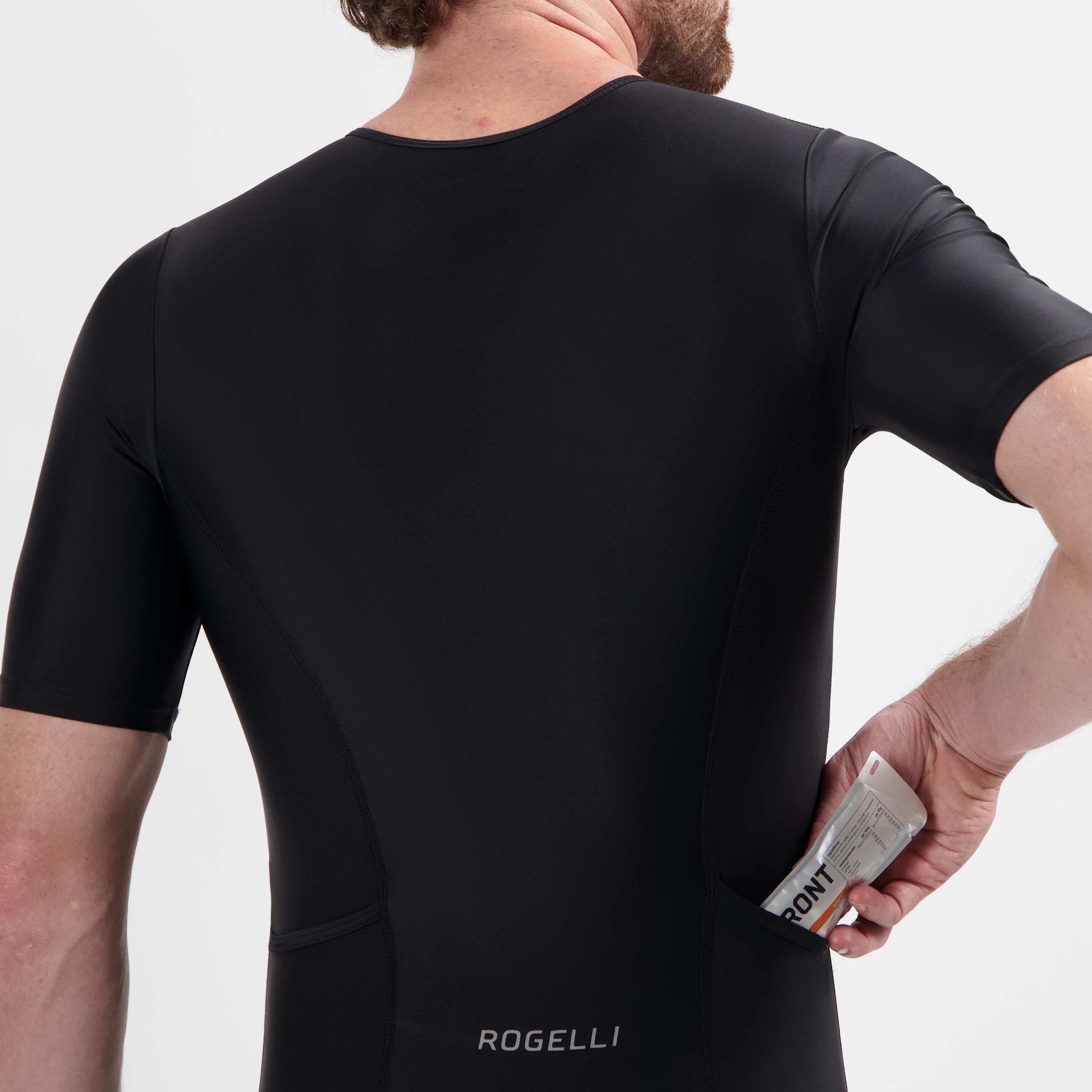 Florida triathlon pak korte mouw - Zwart