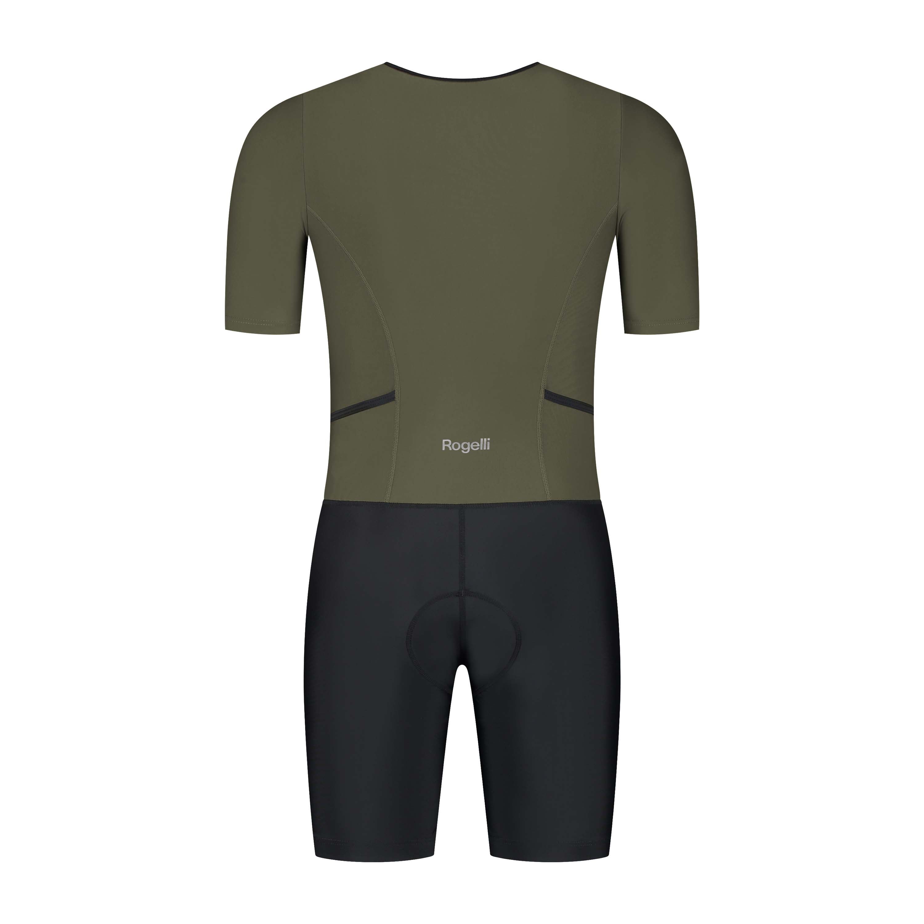 Florida Triathlon Pak Korte Mouw - Zwart/Legergroen