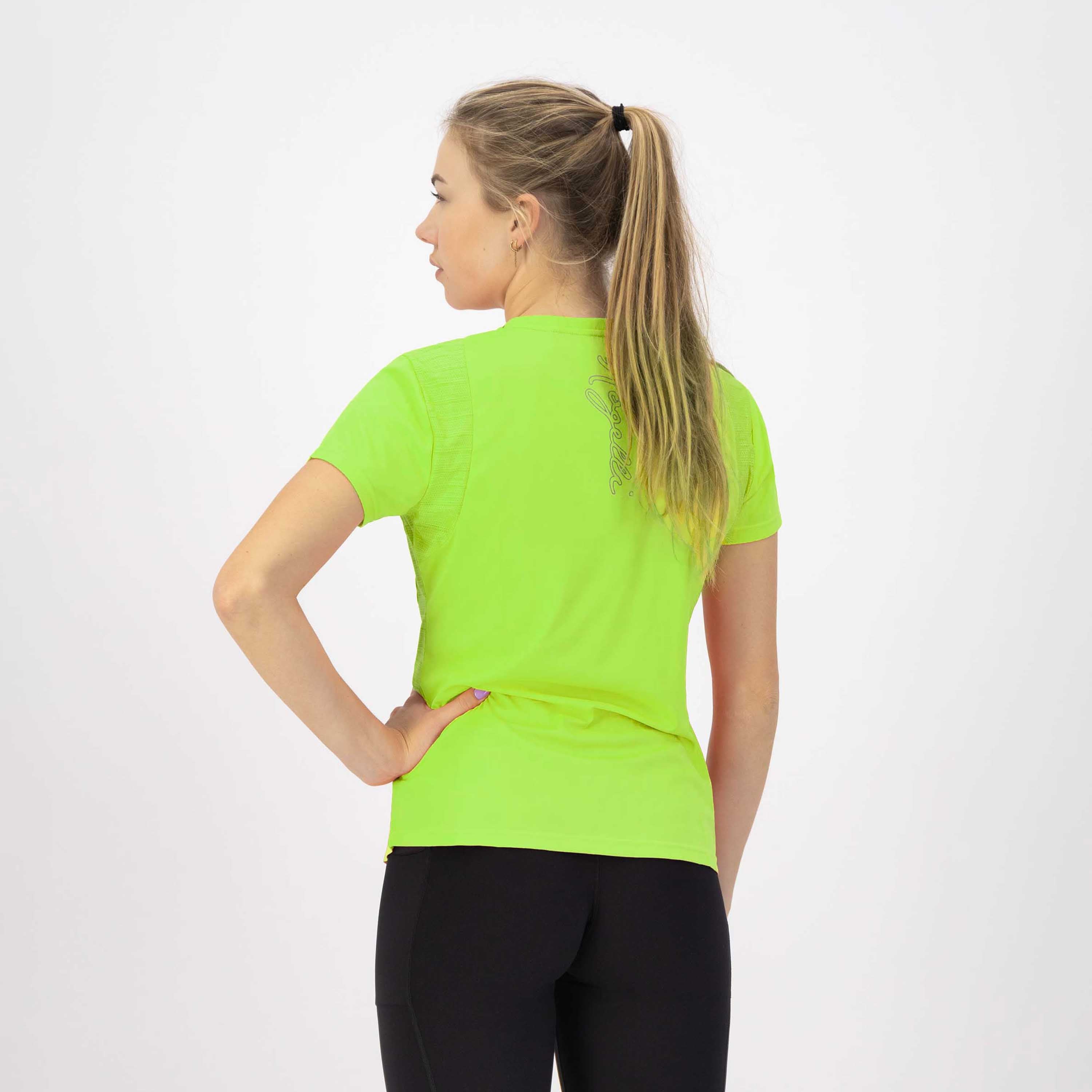 Core Running shirt Ladies - Neon Yellow