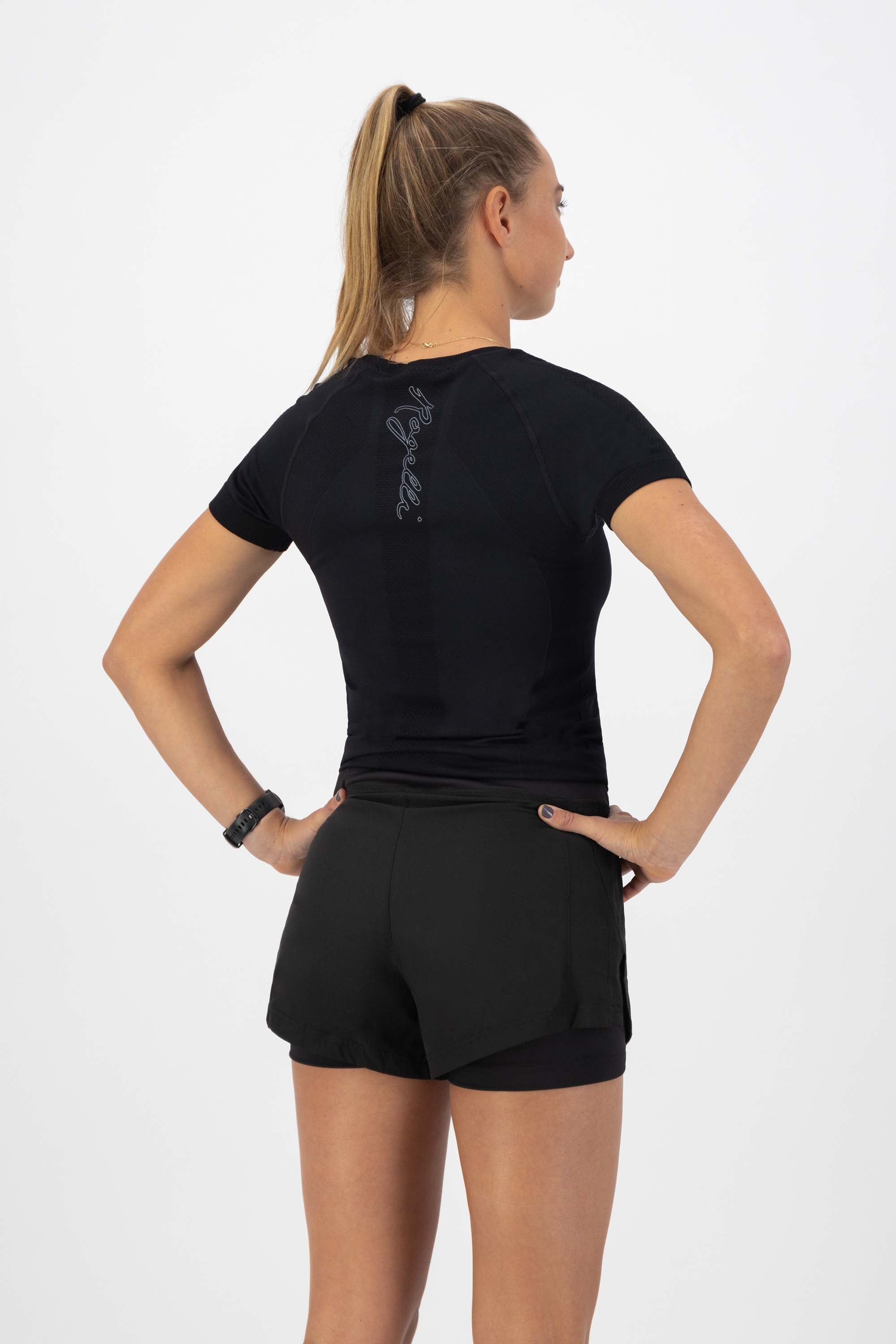 Essential Sports shirt Ladies - Black/Melange