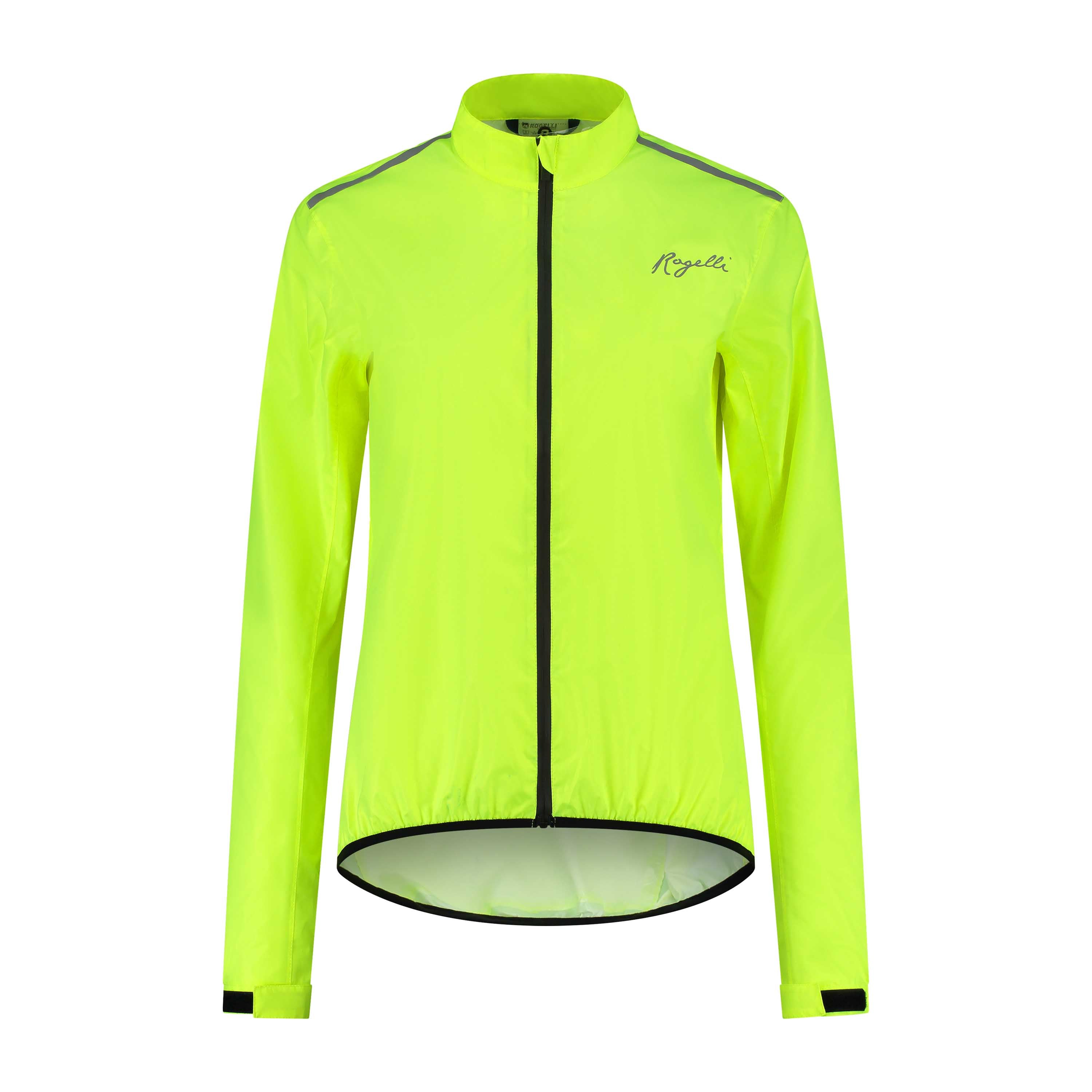 Core Rain jacket ladies - neon yellow
