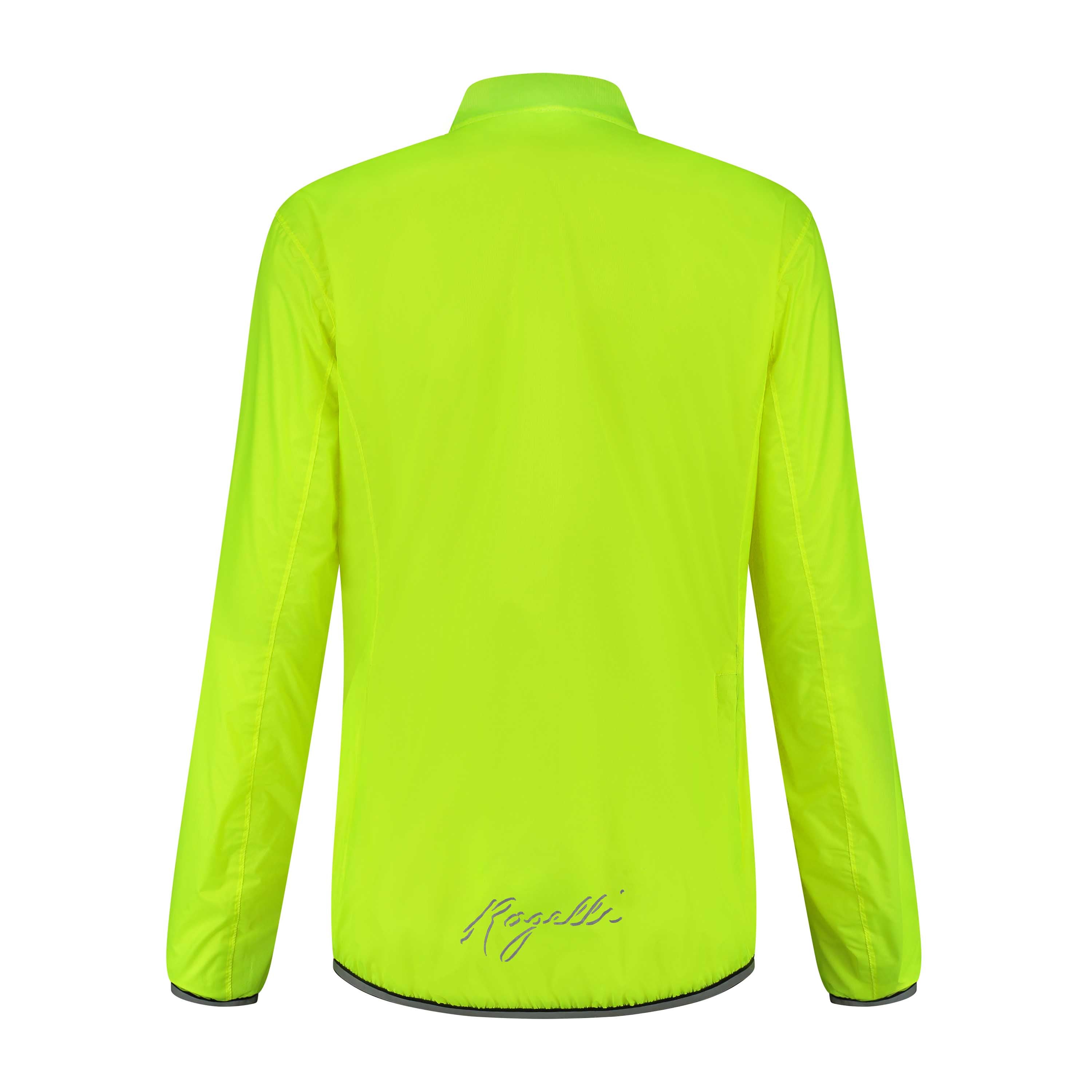 Essential Rain jacket Women - Neon Yellow