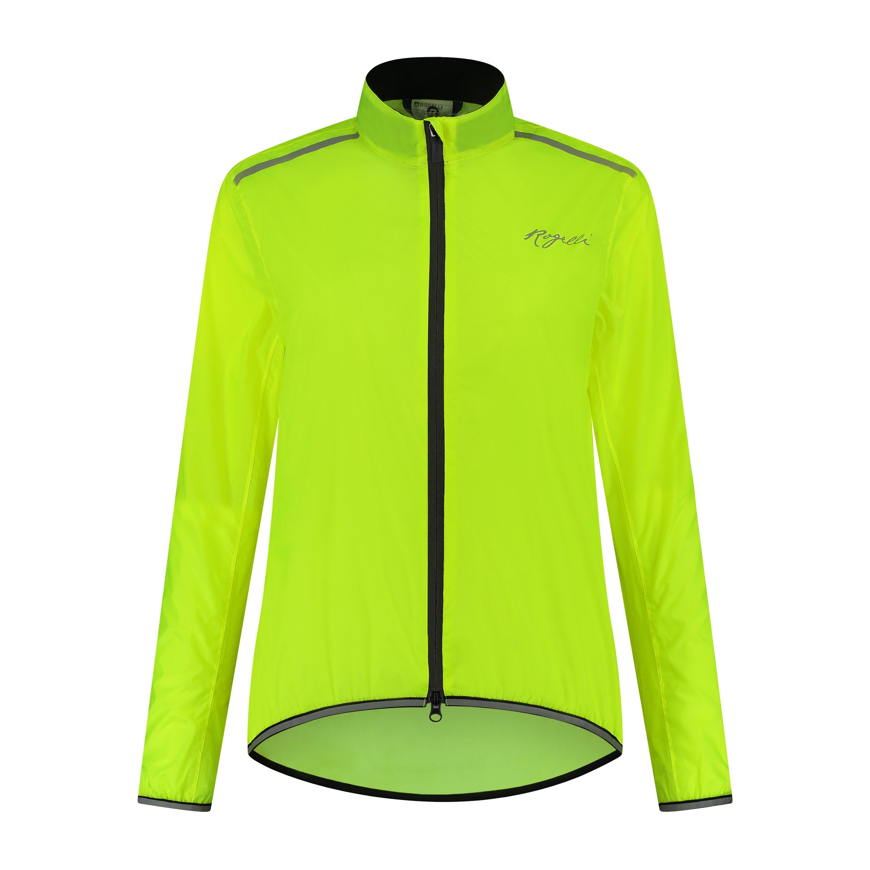 Essential Rain jacket Women - Neon Yellow