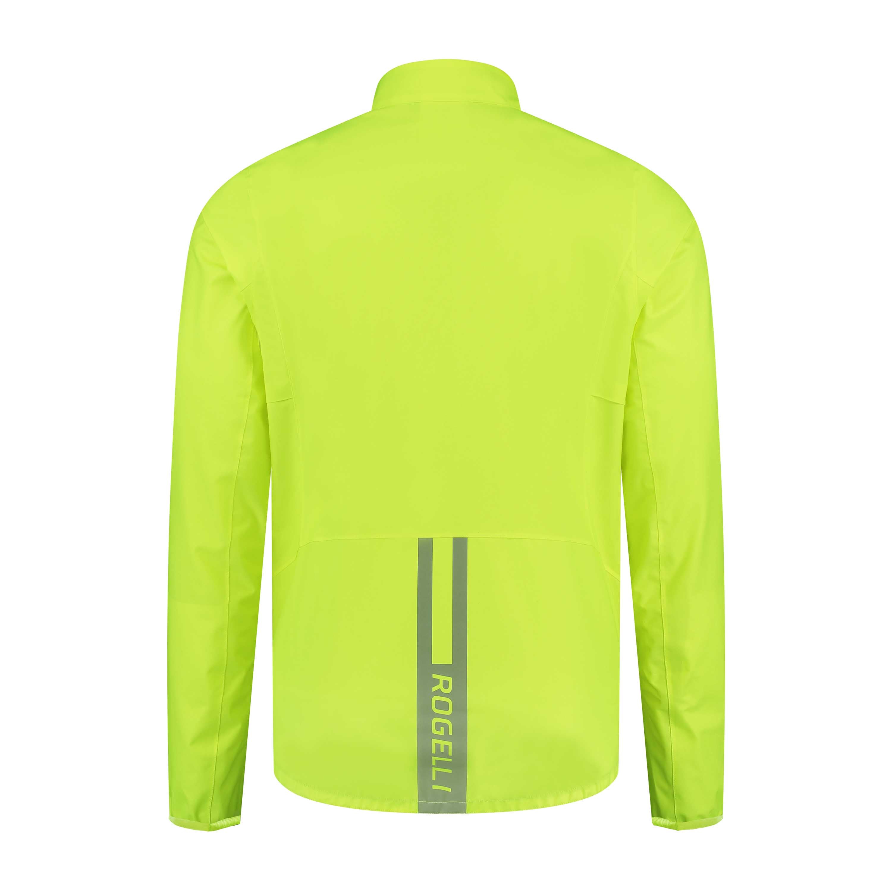 Distance rain jacket Men - Neon yellow