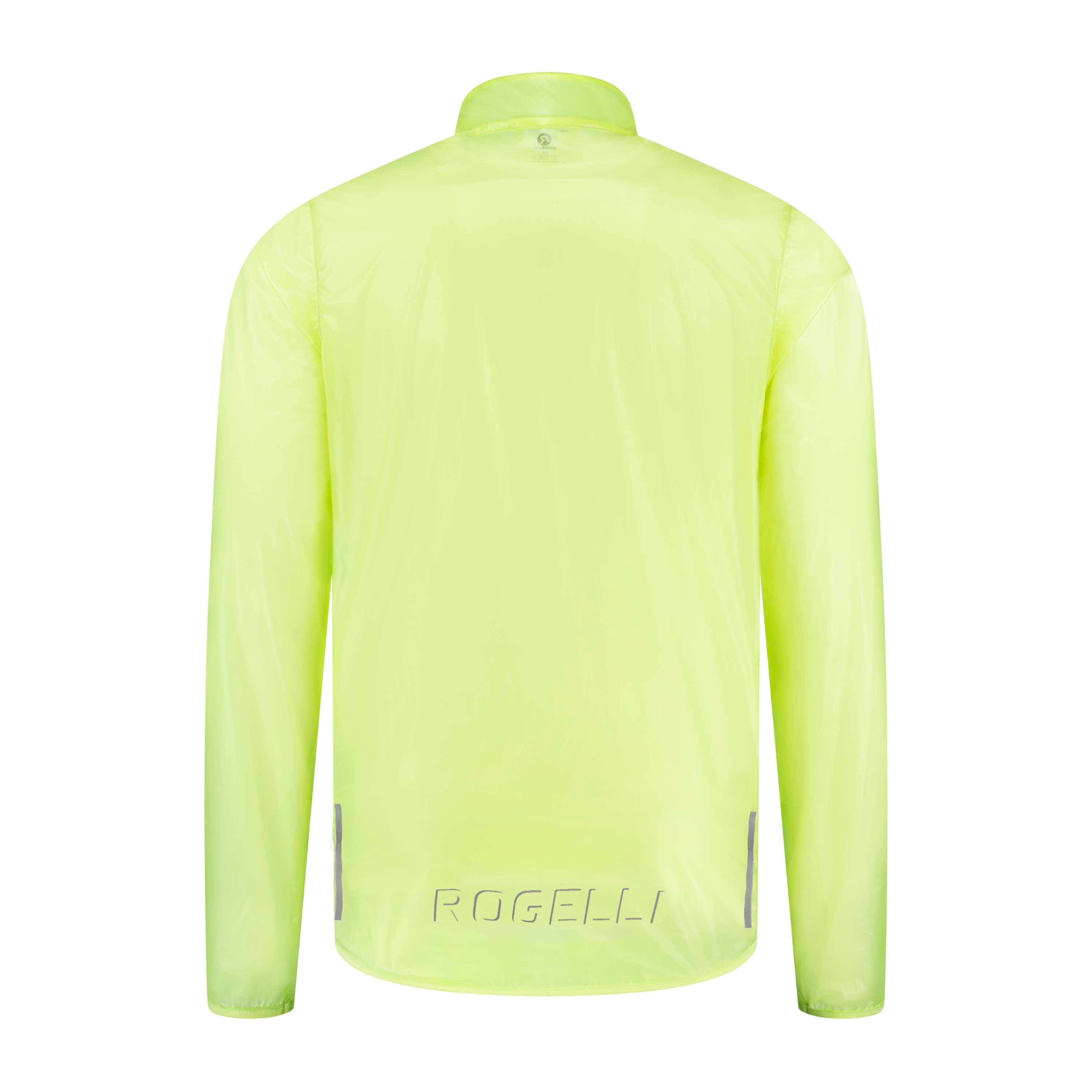 Emergency rain jacket Men - Neon yellow