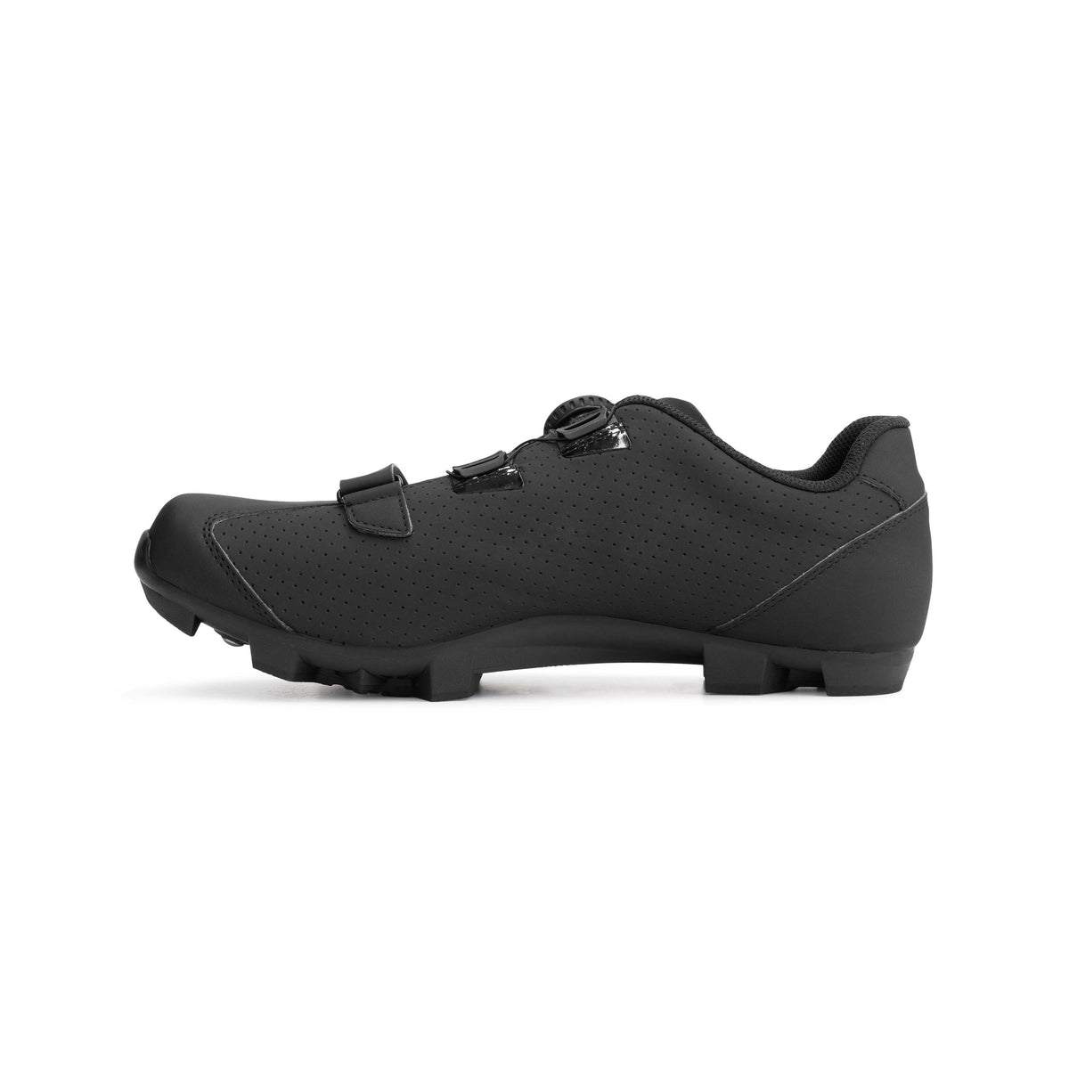 Rogelli R-400x mountainbikeschoenen unisex zwart binnenkant.