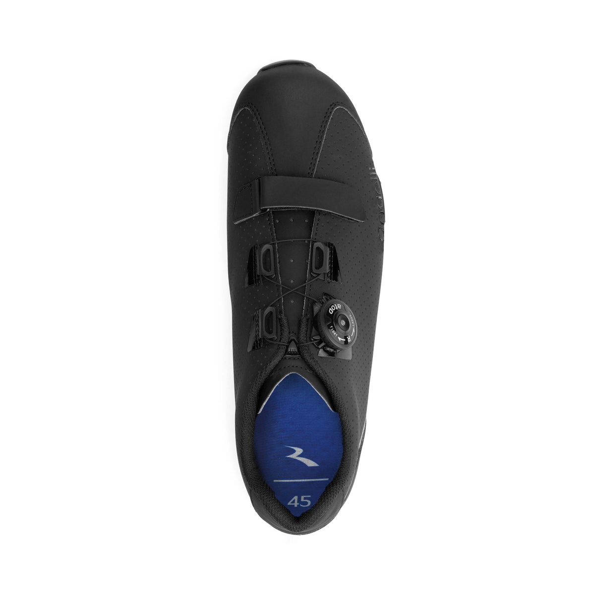 Rogelli R-400x mountainbikeschoenen unisex zwart bovenkant.