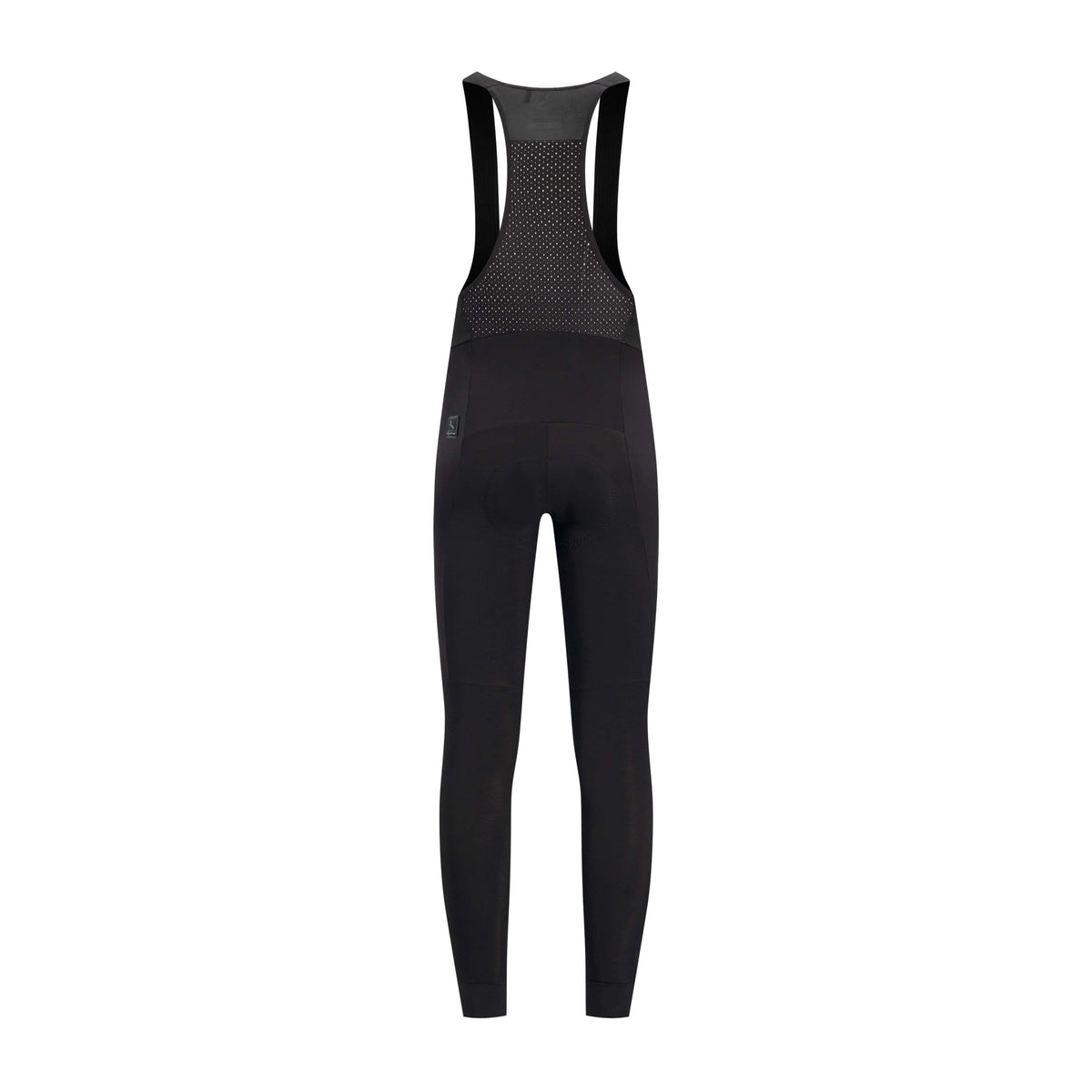 Rogelli Signature lange fietsbroek heren zwart achterkant.
