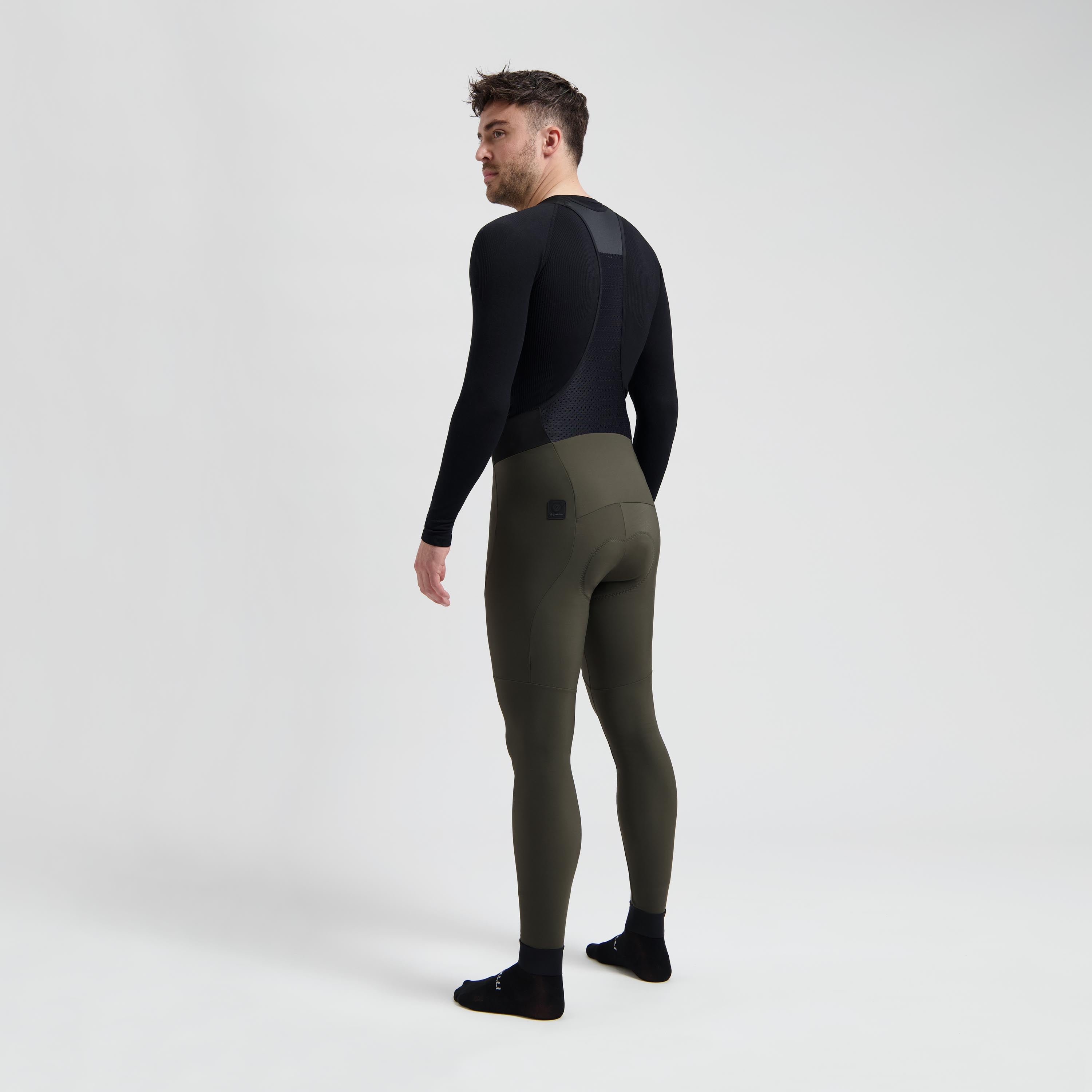 Signature Long cycling pants Men - Army green