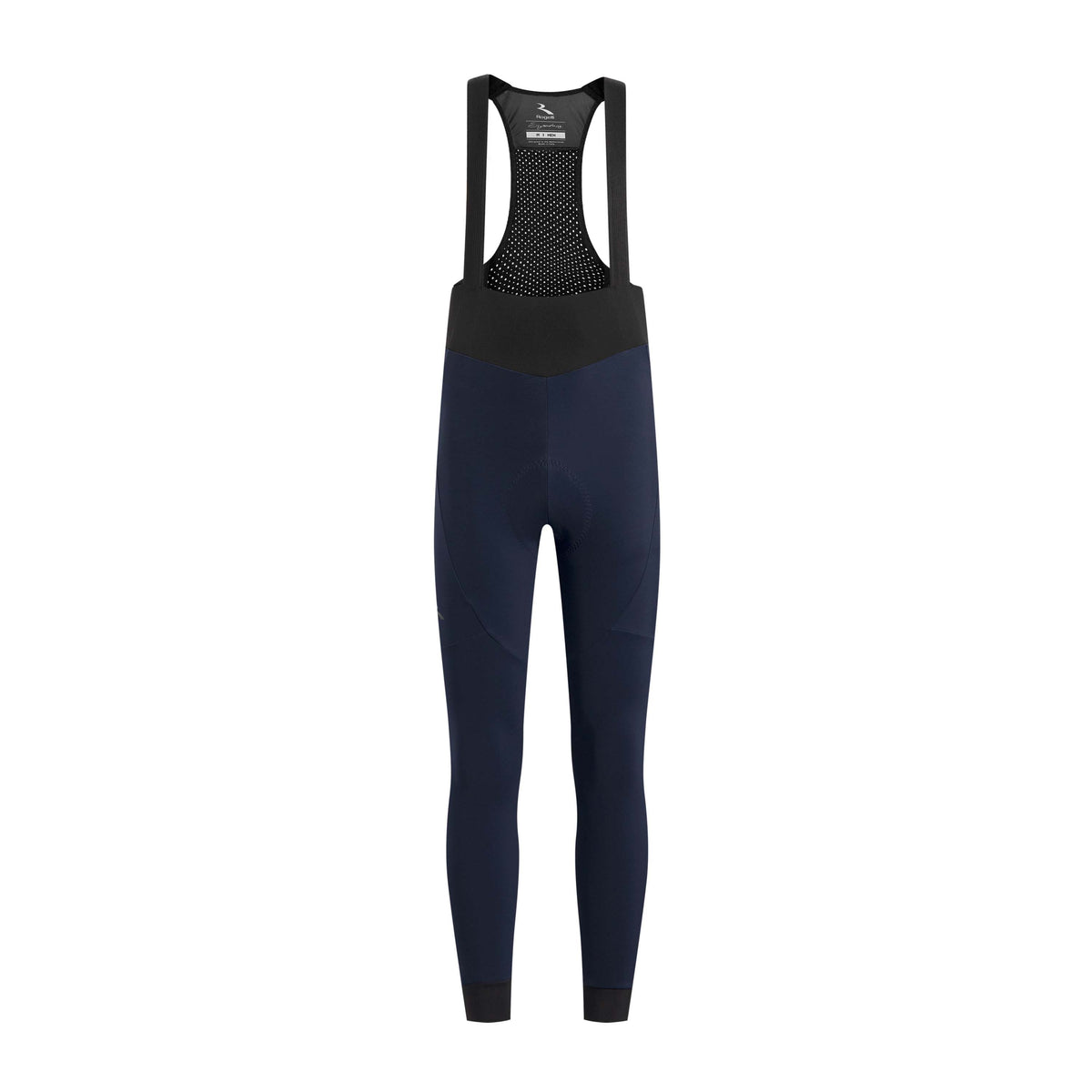 Rogelli Signature lange fietsbroek heren blauw voorkant.