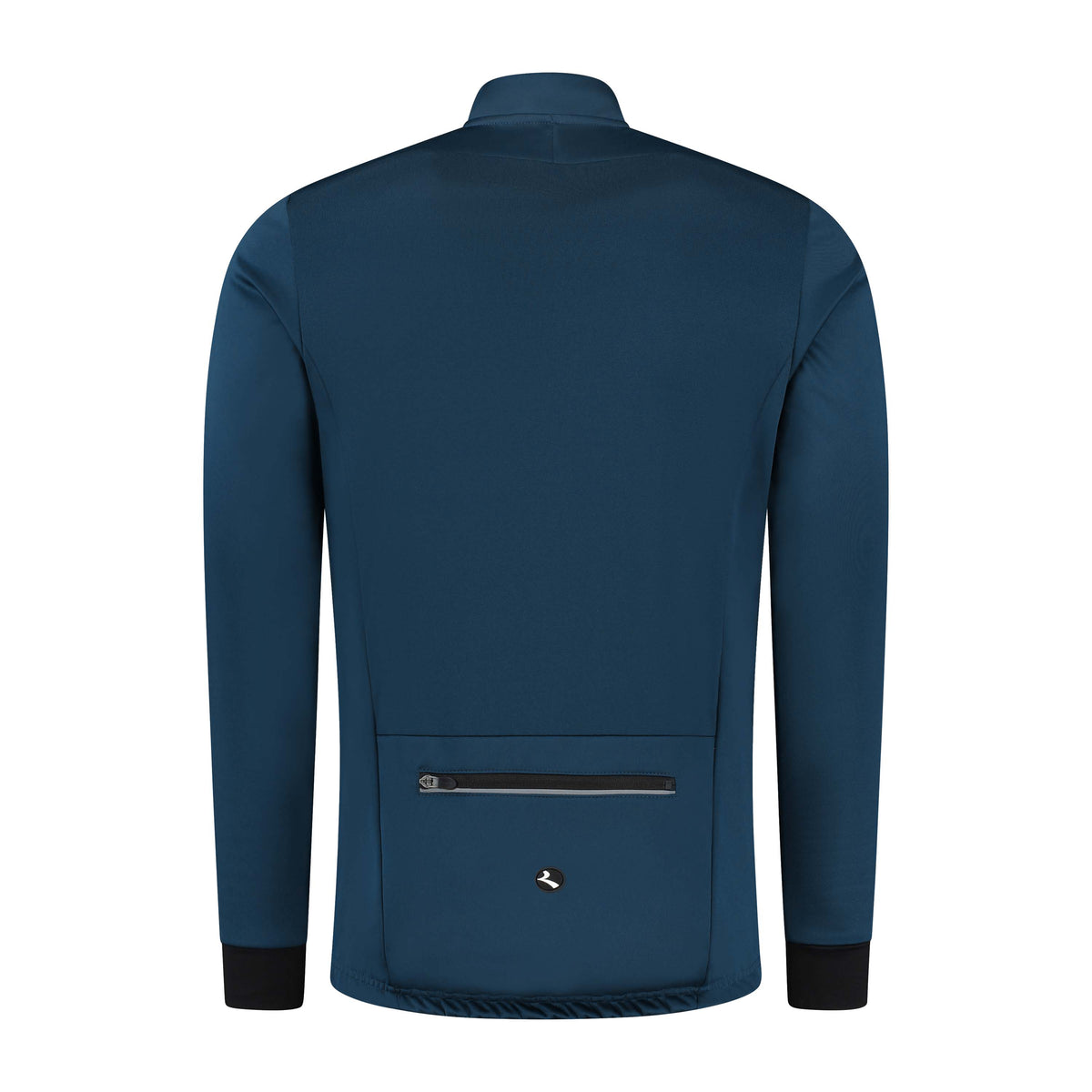 Rogelli Core fietsjack heren blauw achterkant.