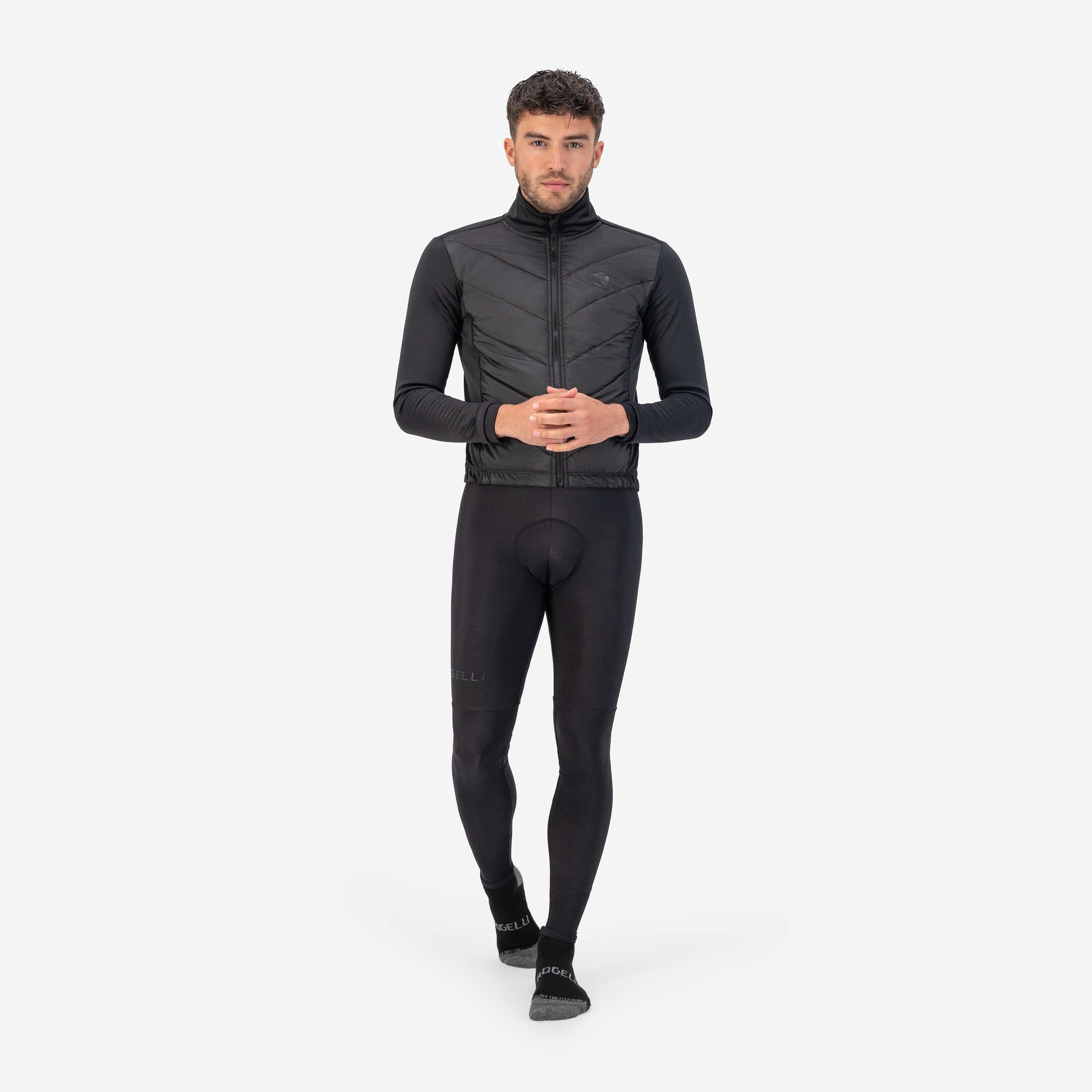 Wadded II Winter bicycle jacket Men - Black