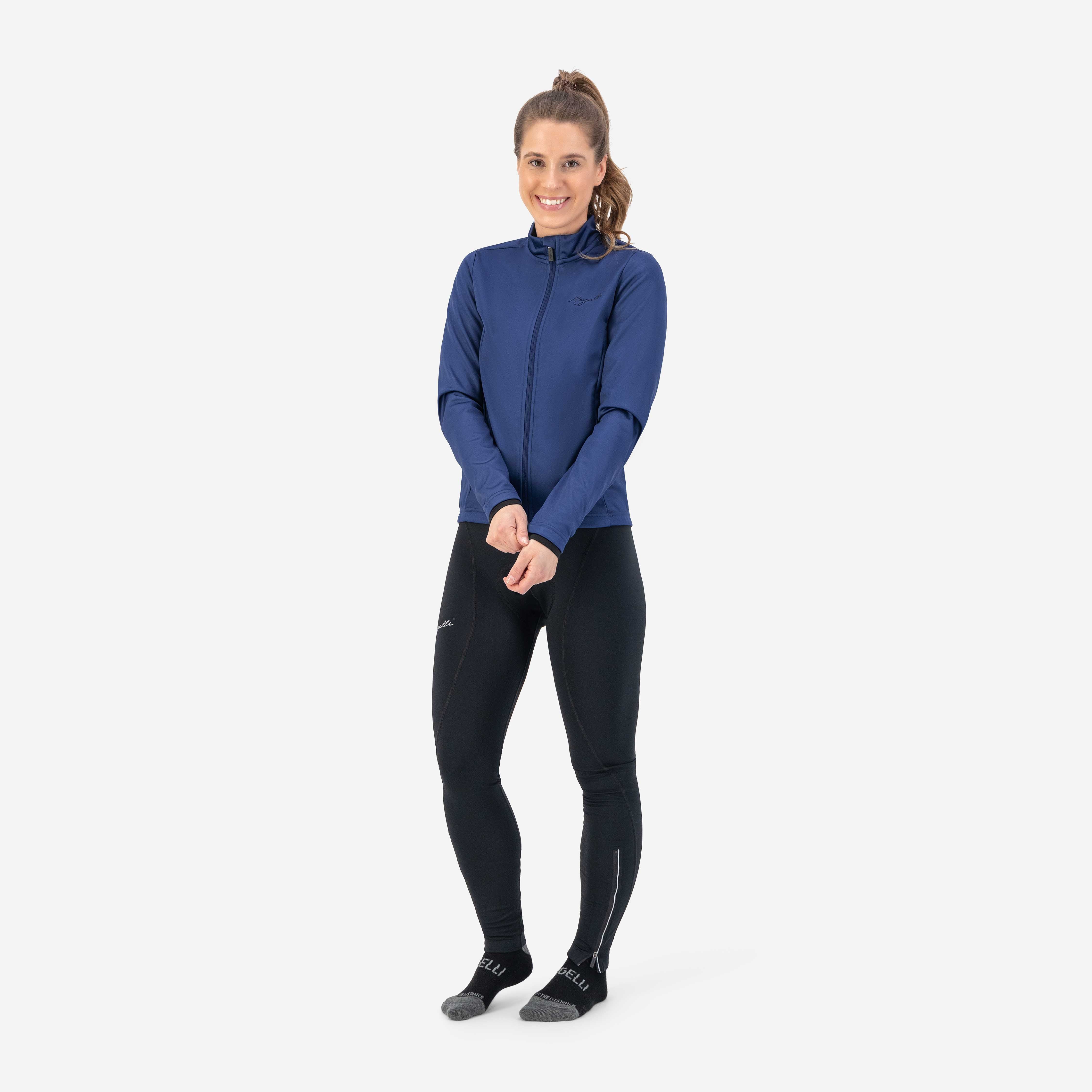 Core Winter bicycle jacket ladies - Dark blue