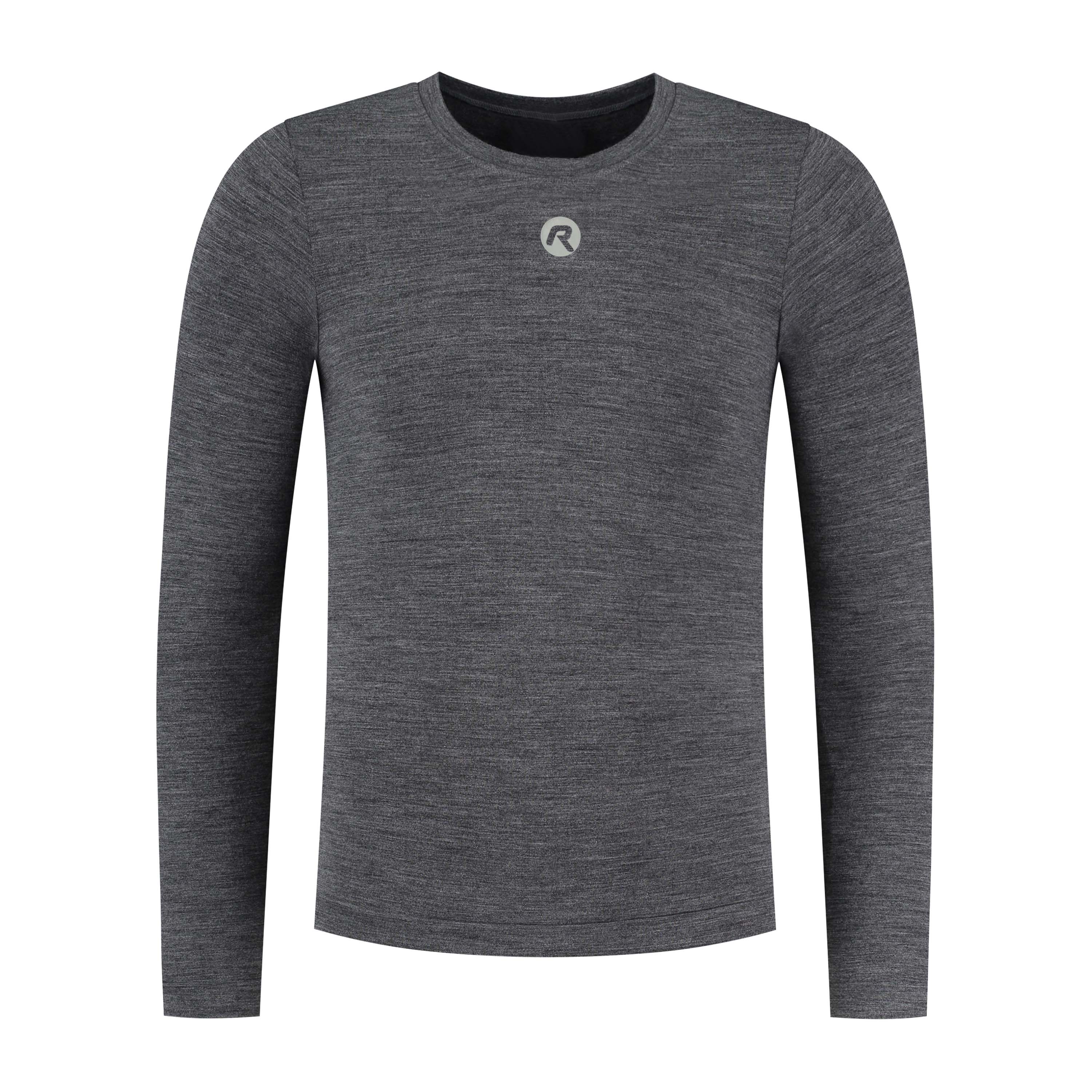 Merino Ondershirt Lange Mouw - Grijs